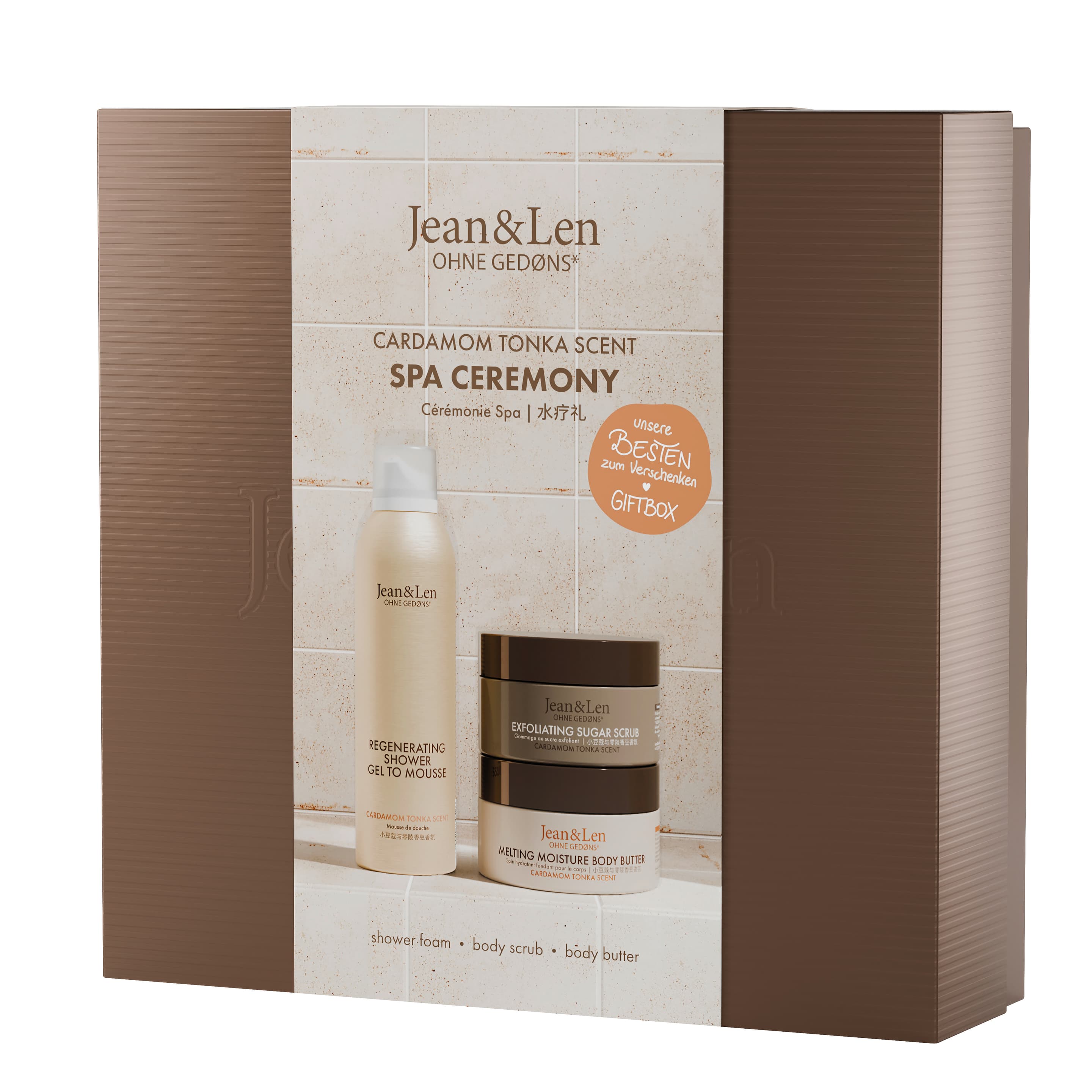 Jean&Len Spa Ceremony Cardamom/Tonka Geschenkpackung
