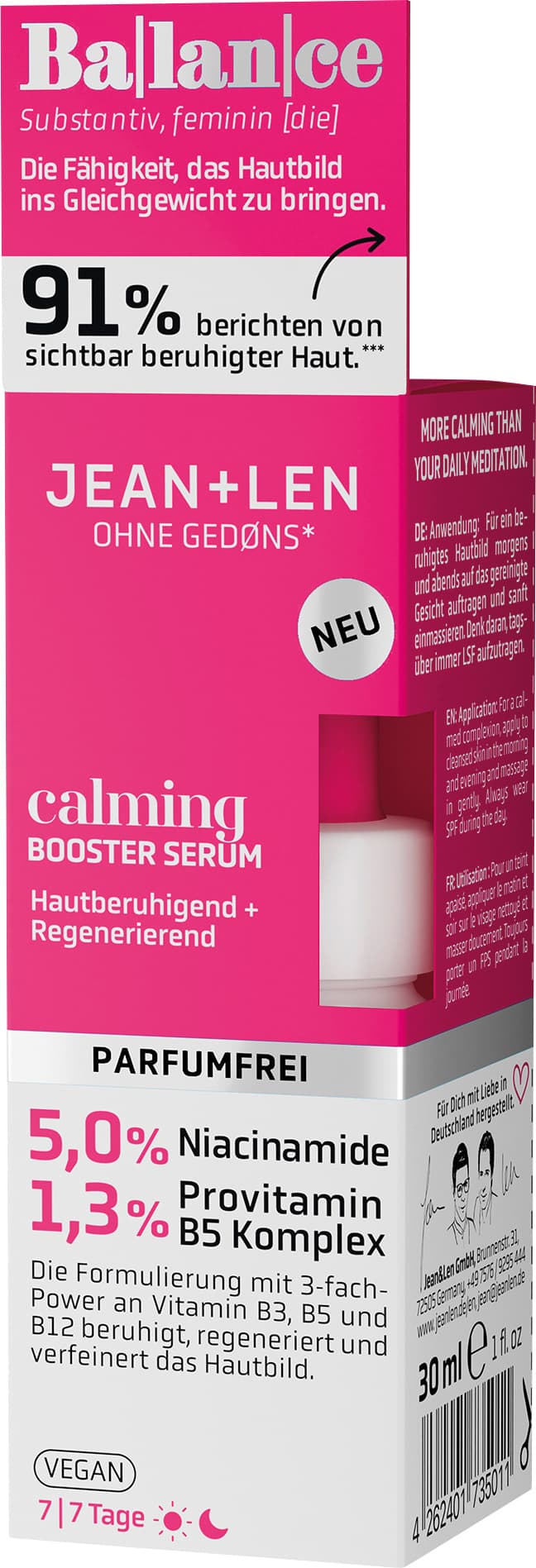 Jean&Len Calming Booster Serum