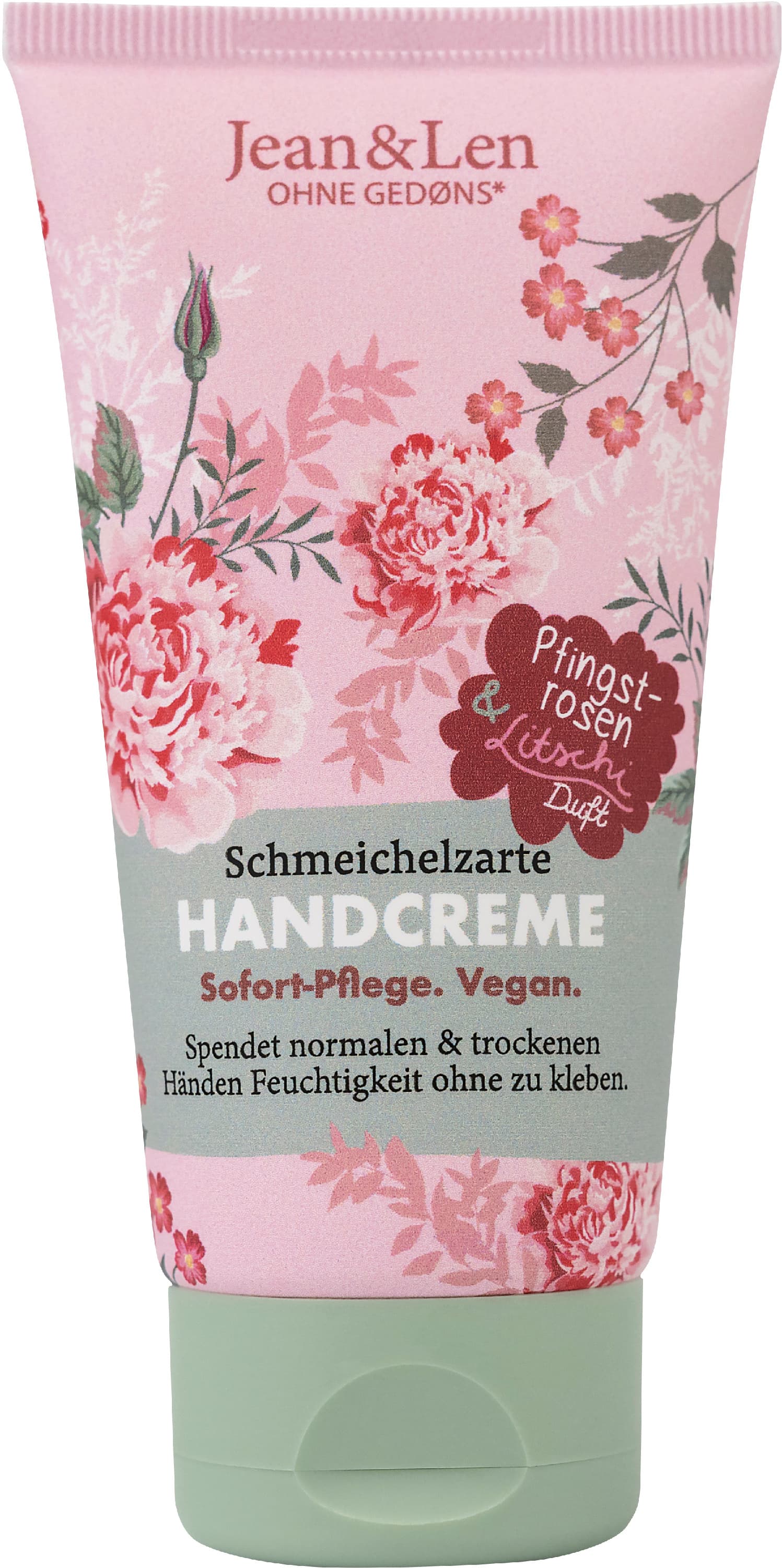 Jean&Len Handcreme Pfingstrose/Litschi