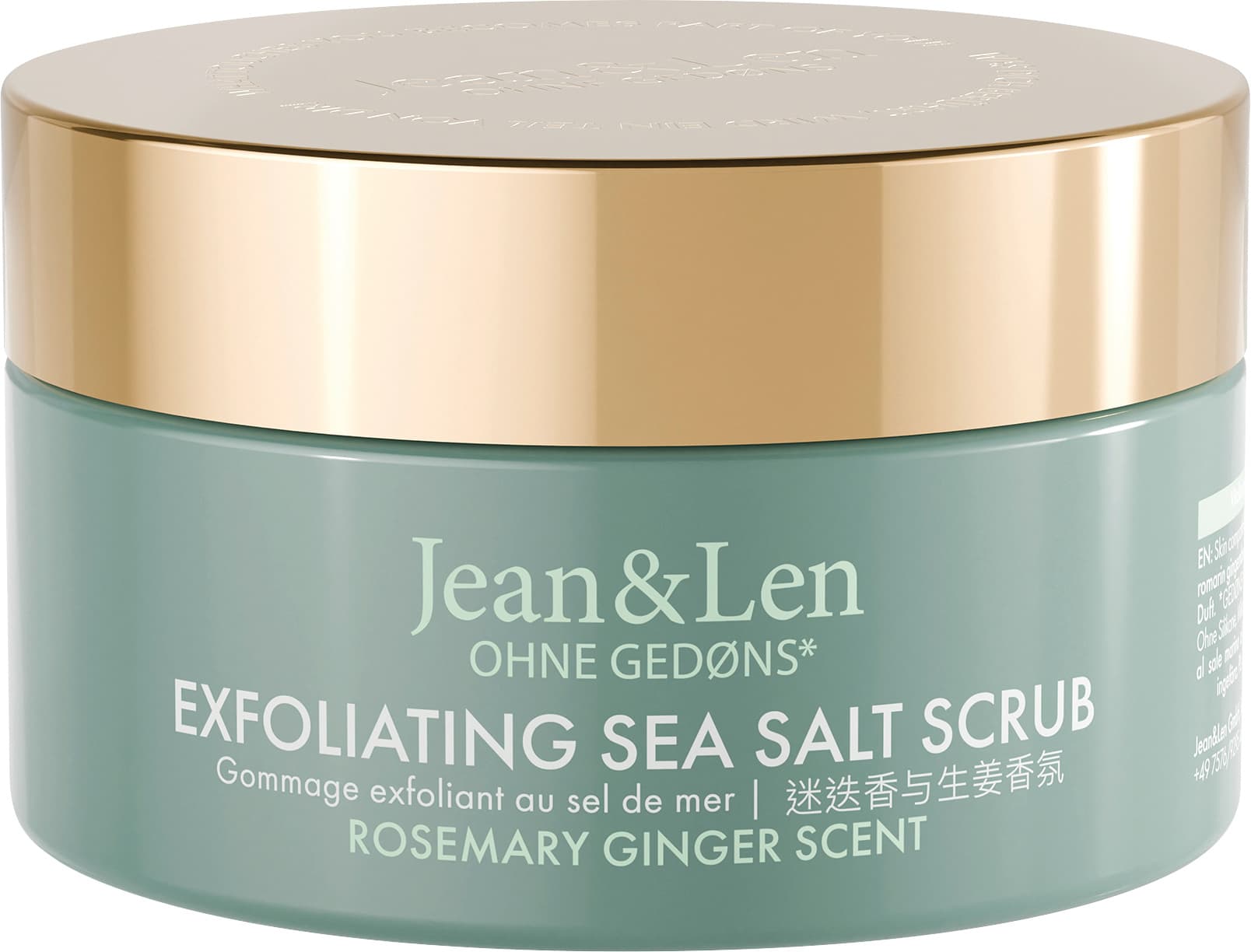 Jean&Len Body Sugar Scrub Rosemary/Ginger