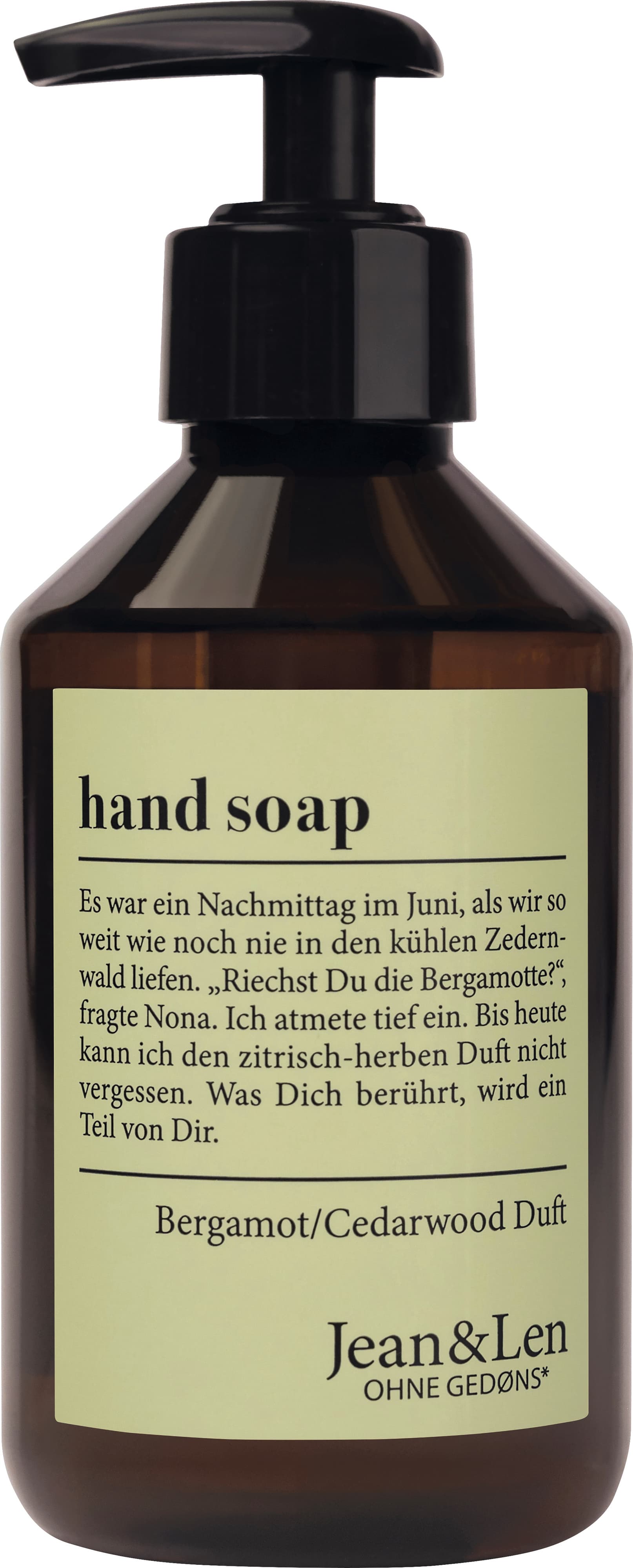 Jean&Len Flüssigseife Bergamot Cedarwood