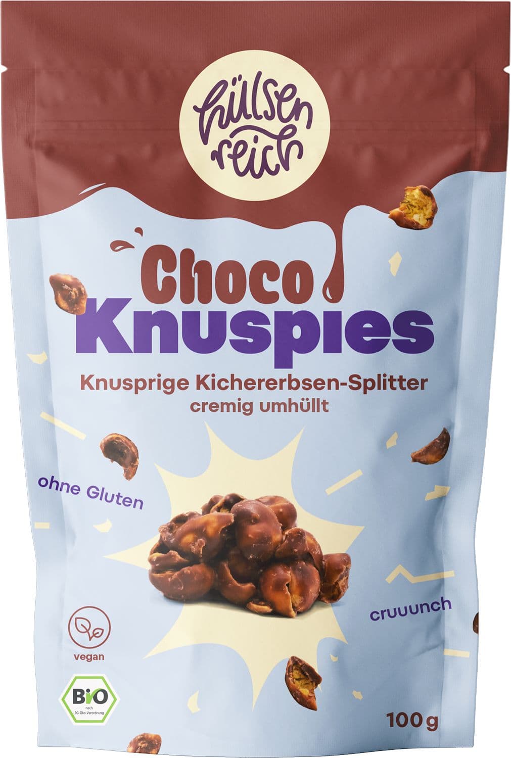 HÜLSENREICH Bio Choco Knuspies
