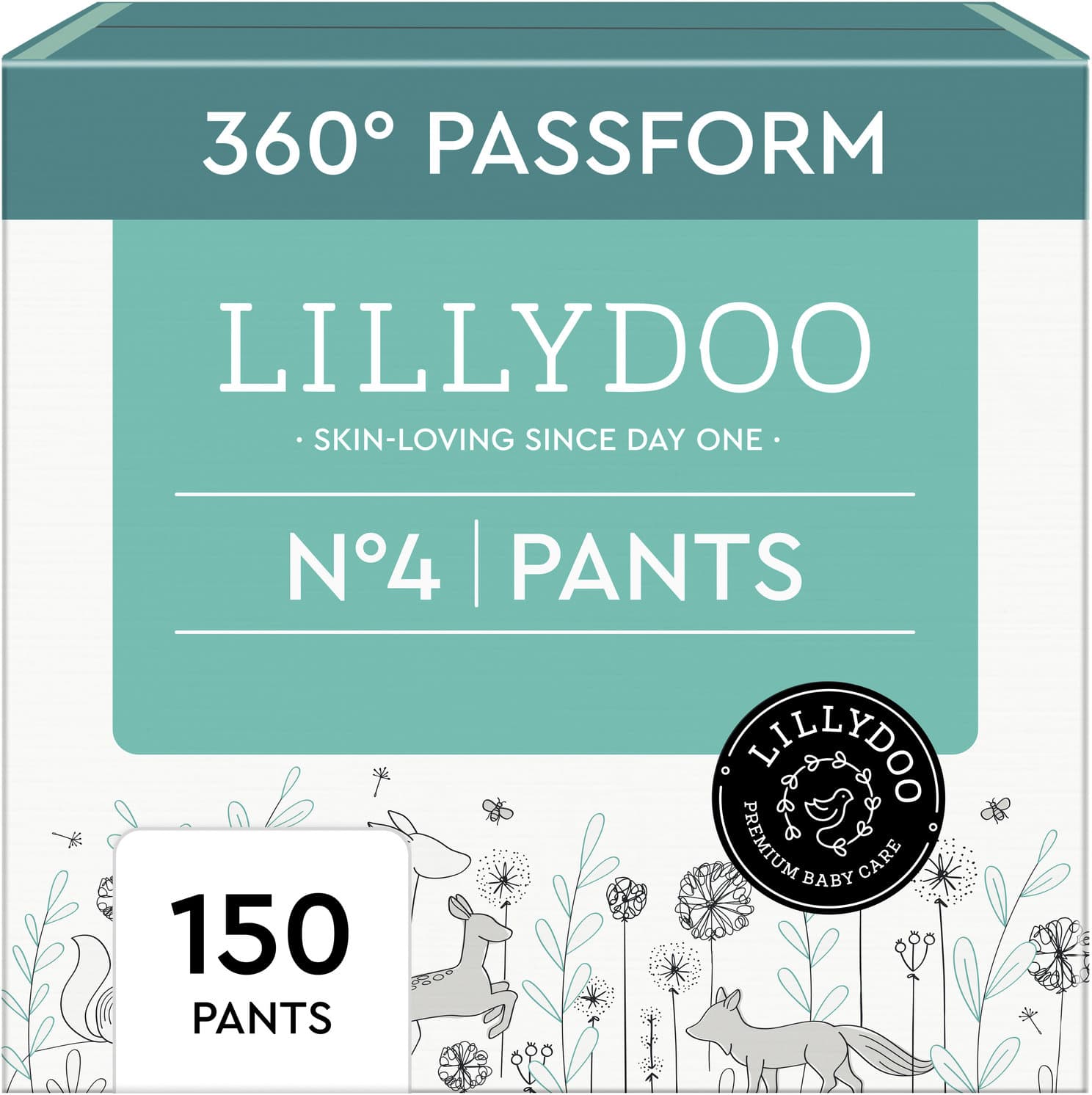 LILLYDOO Hautfreundliche Pants Monatsbox, Größe 4 (9-14kg)