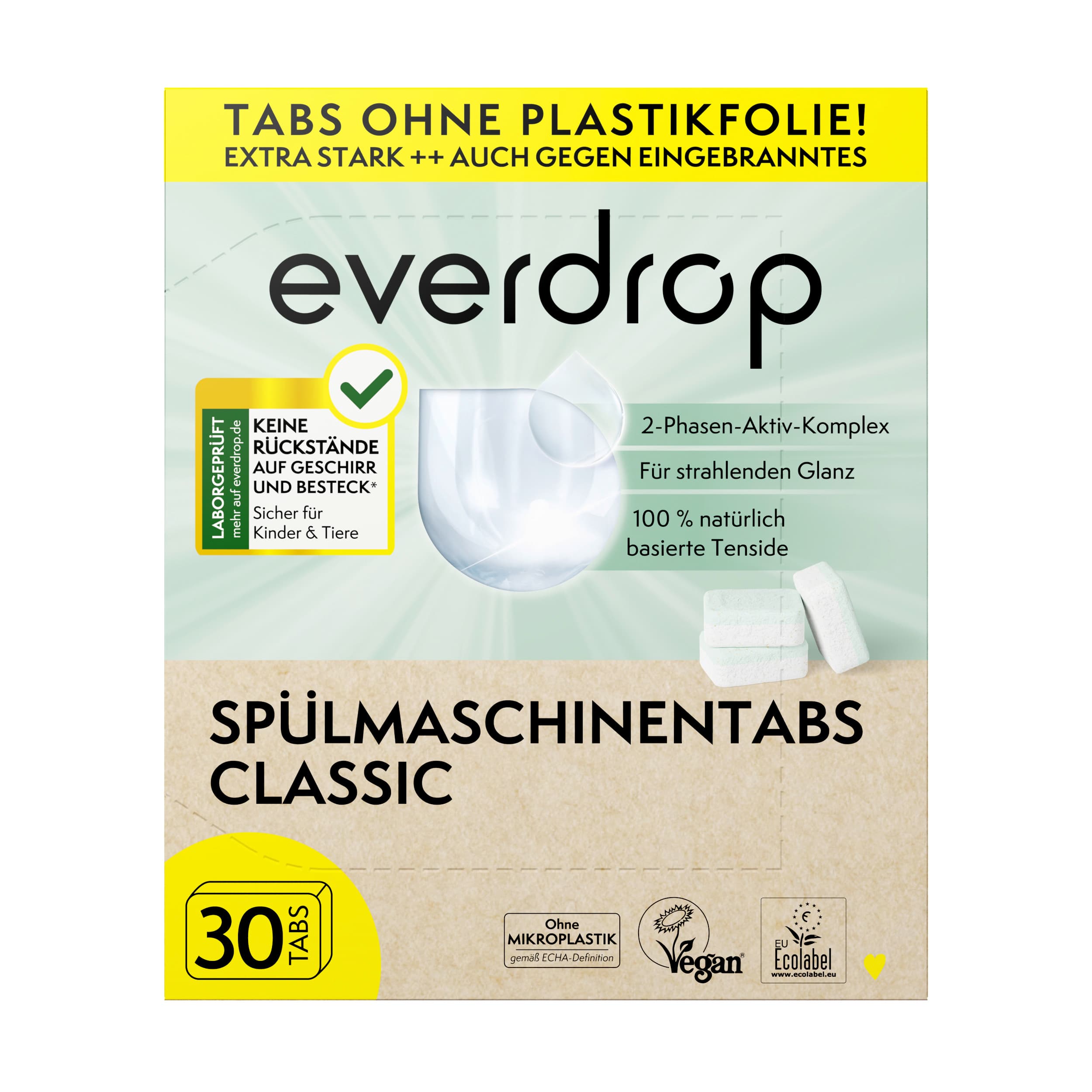 Everdrop Spülmaschinentabs Classic