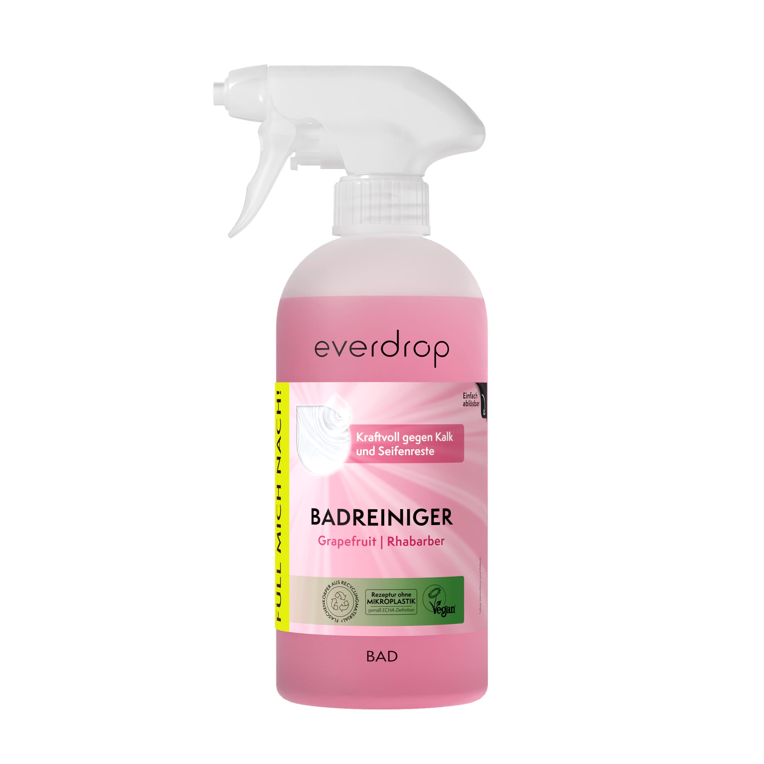 everdrop Badreiniger Grapefruit Rhabarber