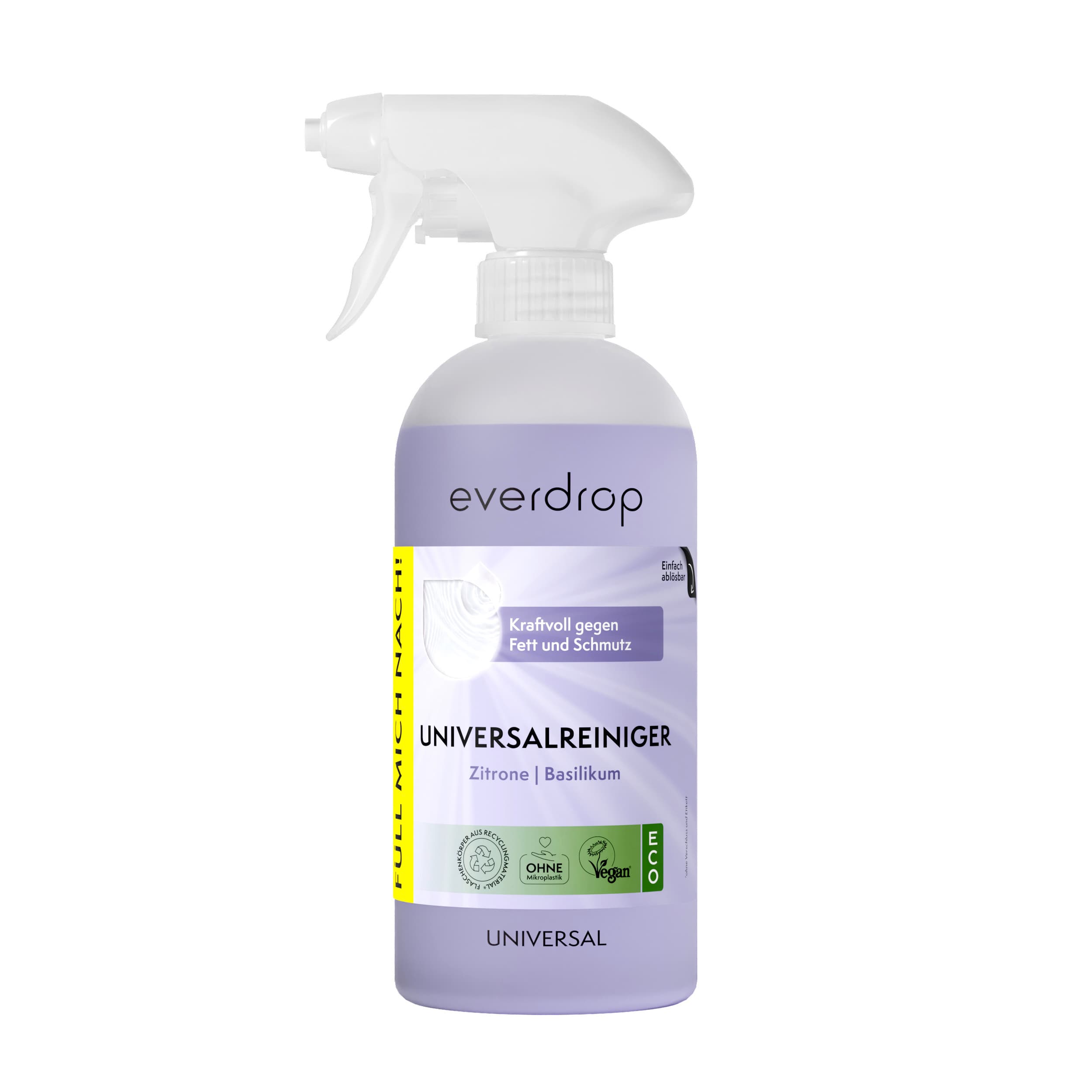 everdrop Universalreiniger Zitrone Basilikum