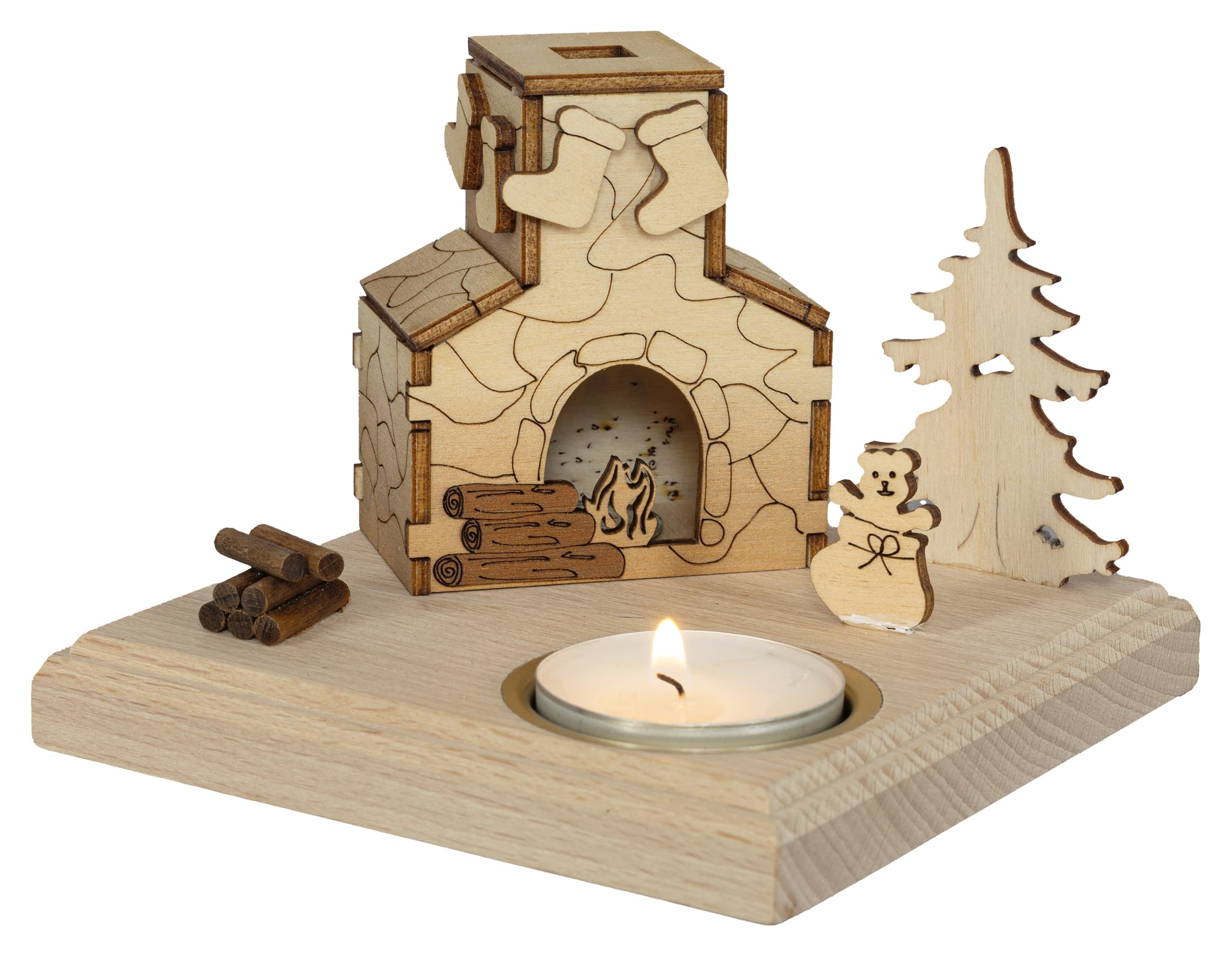 SAICO Räucherkamin für Teelicht
