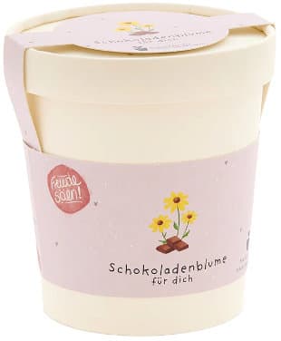 DIE STADTGÄRTNER Komplimente Becher Schokoladenblume