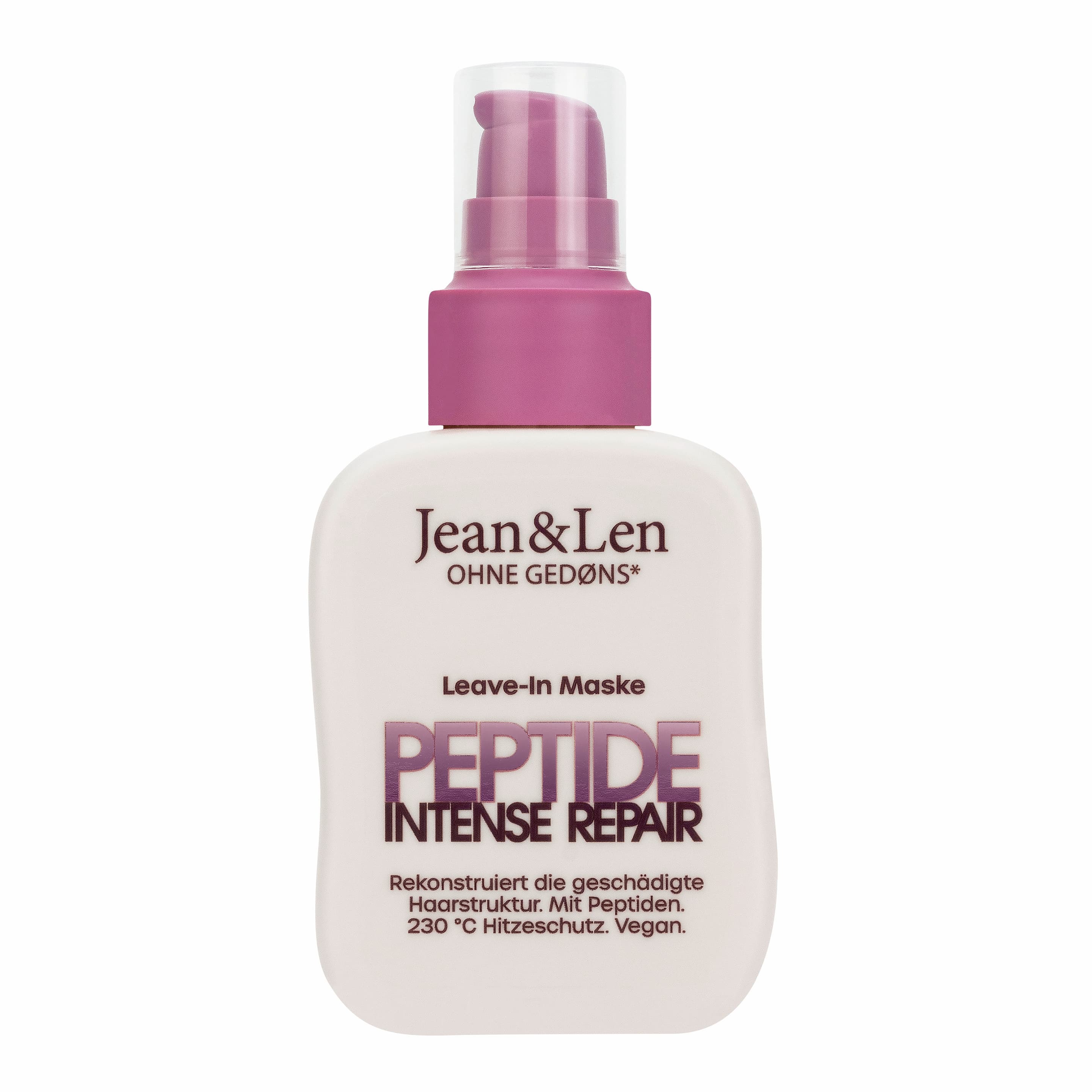 Mascarilla sin enjuague Jean&Len Builder con péptidos.