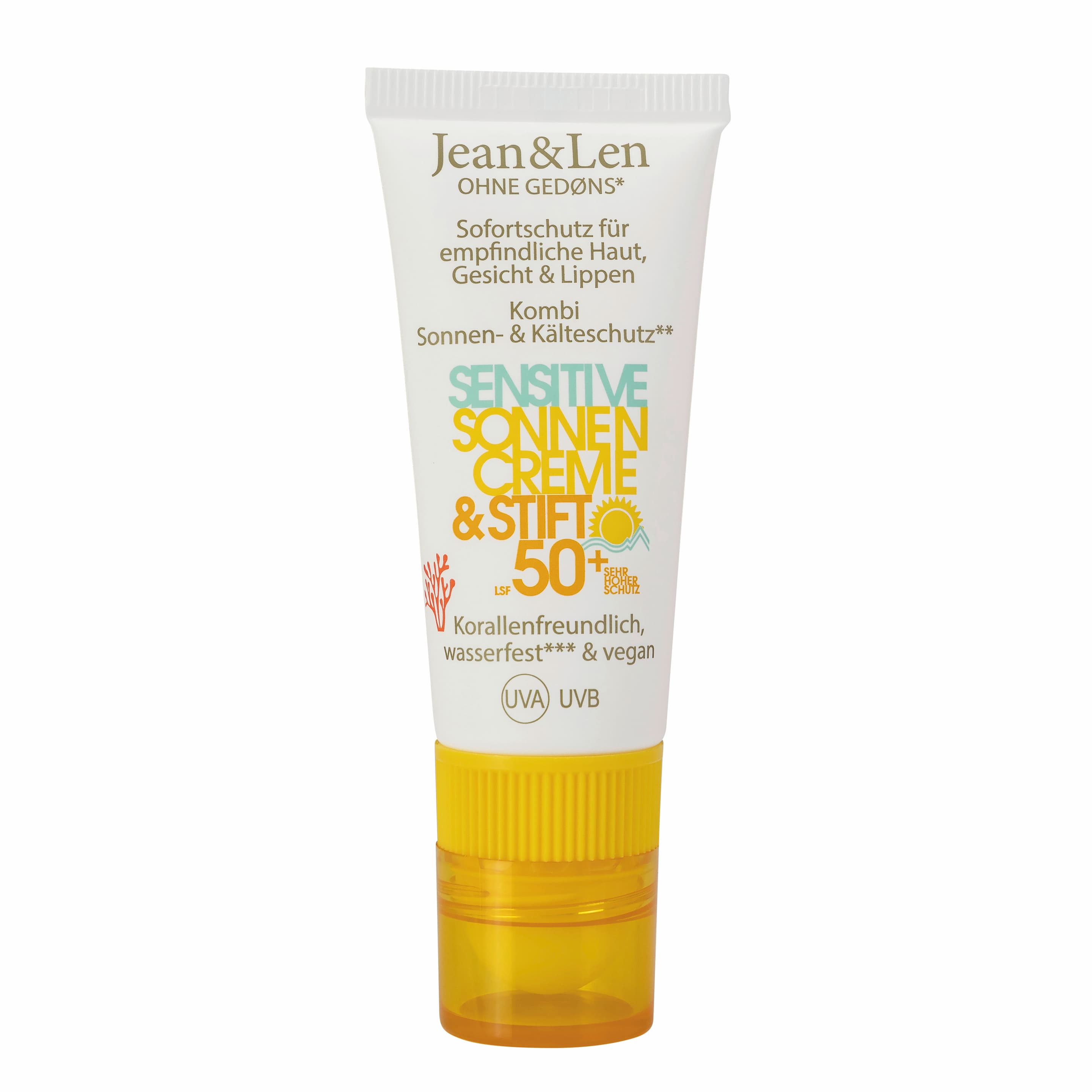 Jean&Len Sensitiver Sonnencreme & Stift LSF50+