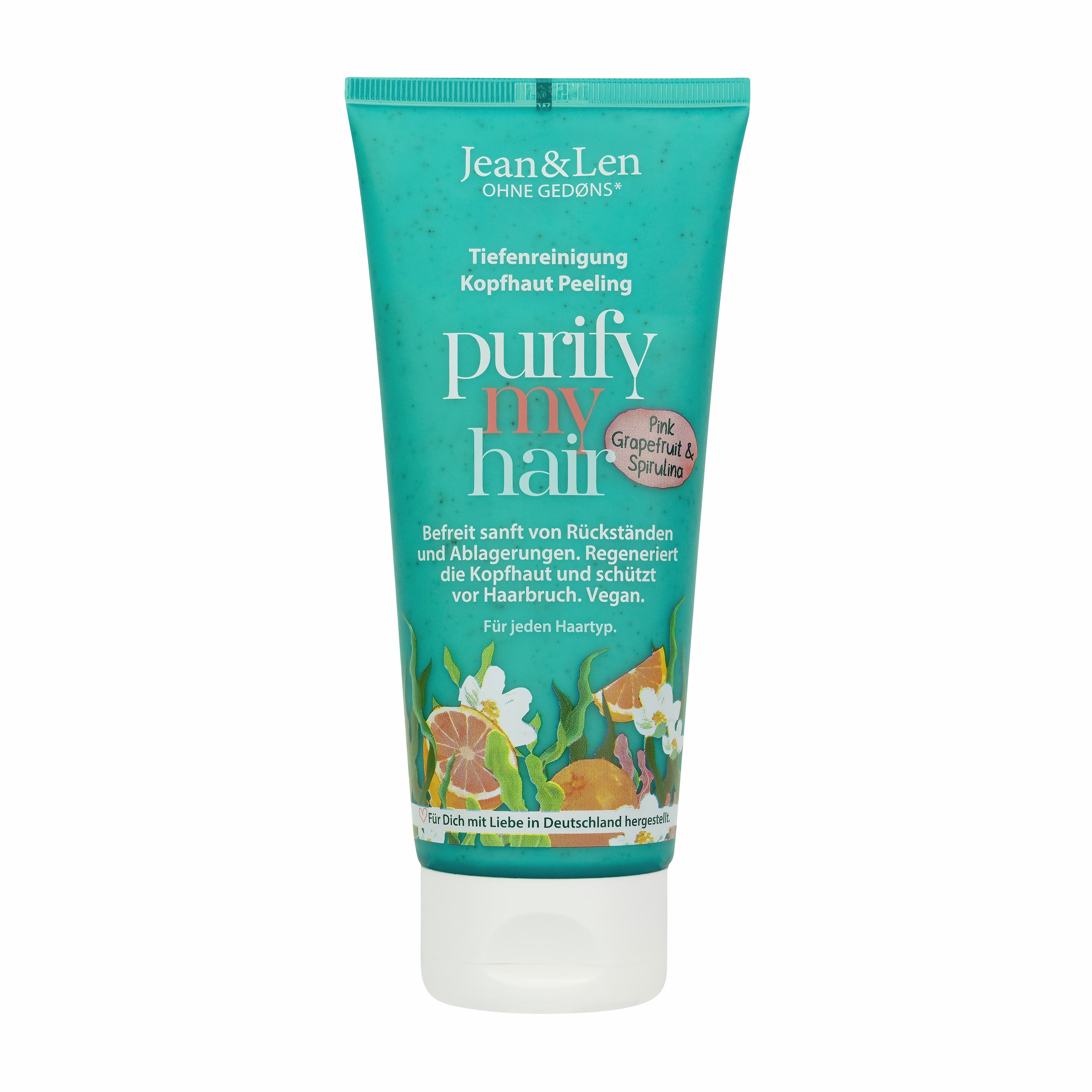 Jean&Len Tiefenreinigung Kopfhaut Peeling Grapefruit&Spirulina Putify my hair