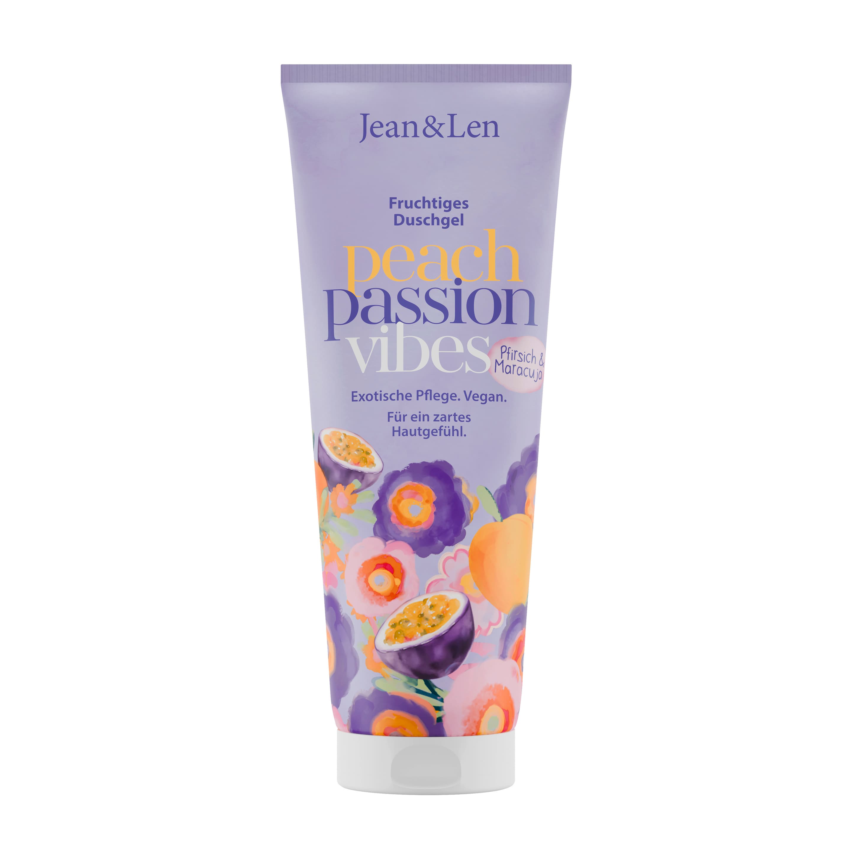 Jean&Len Fruchtiges Duschgel Pfirsich & Maracuja