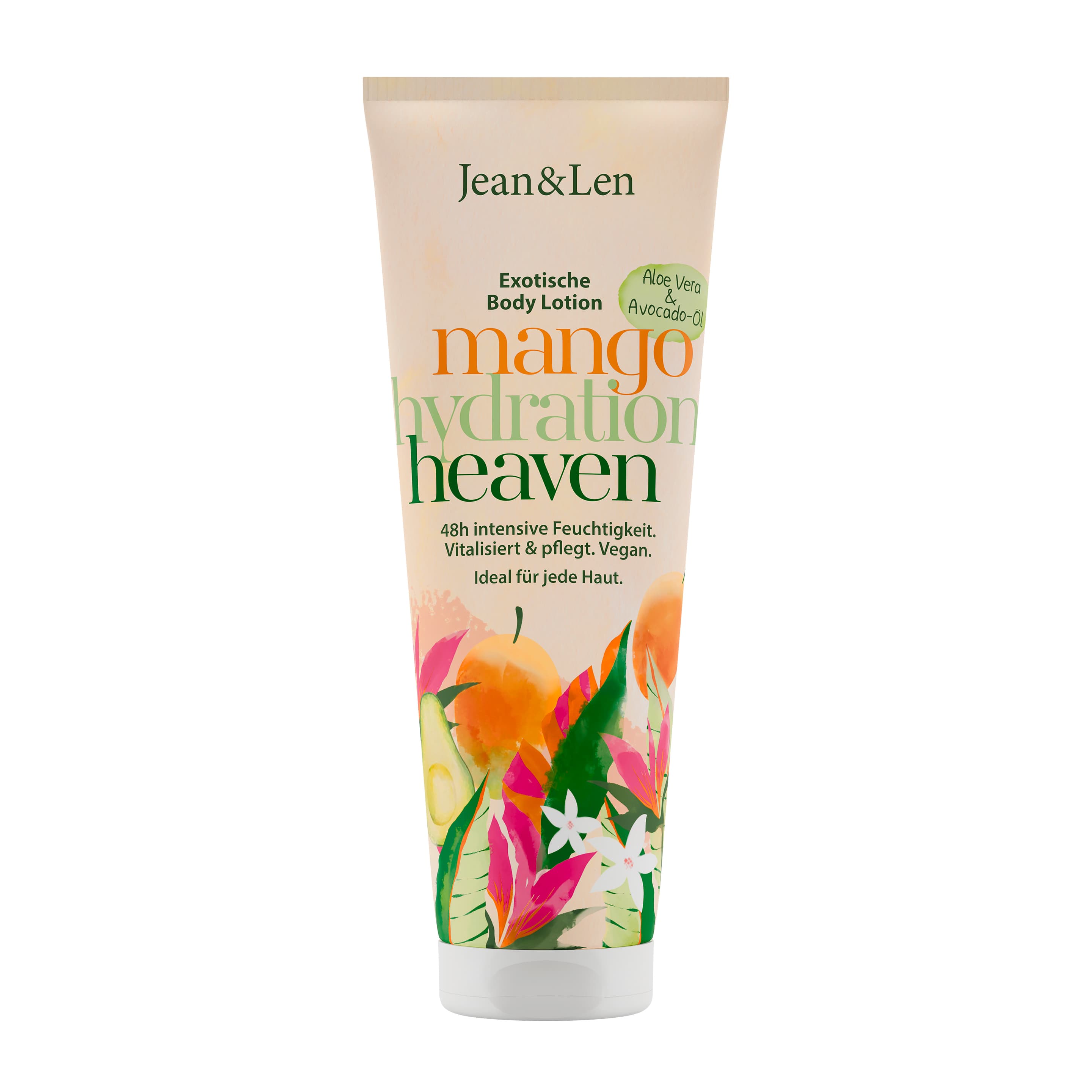 Jean&Len Exotische Bodylotion Mango & Avocado