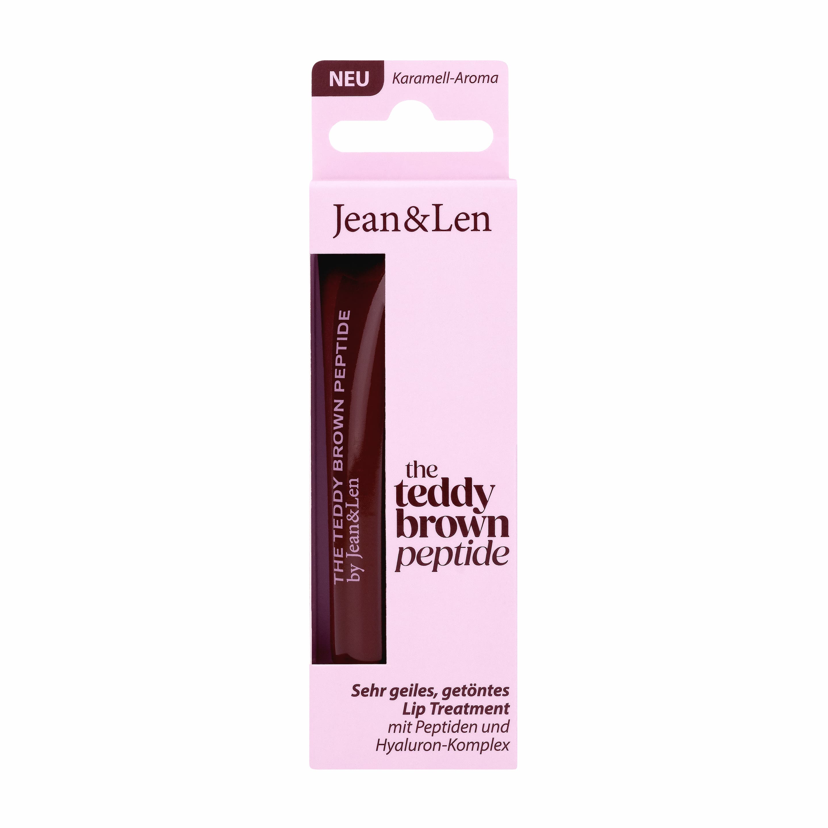 Jean&Len Lipgloss The Teddy Brown Peptide