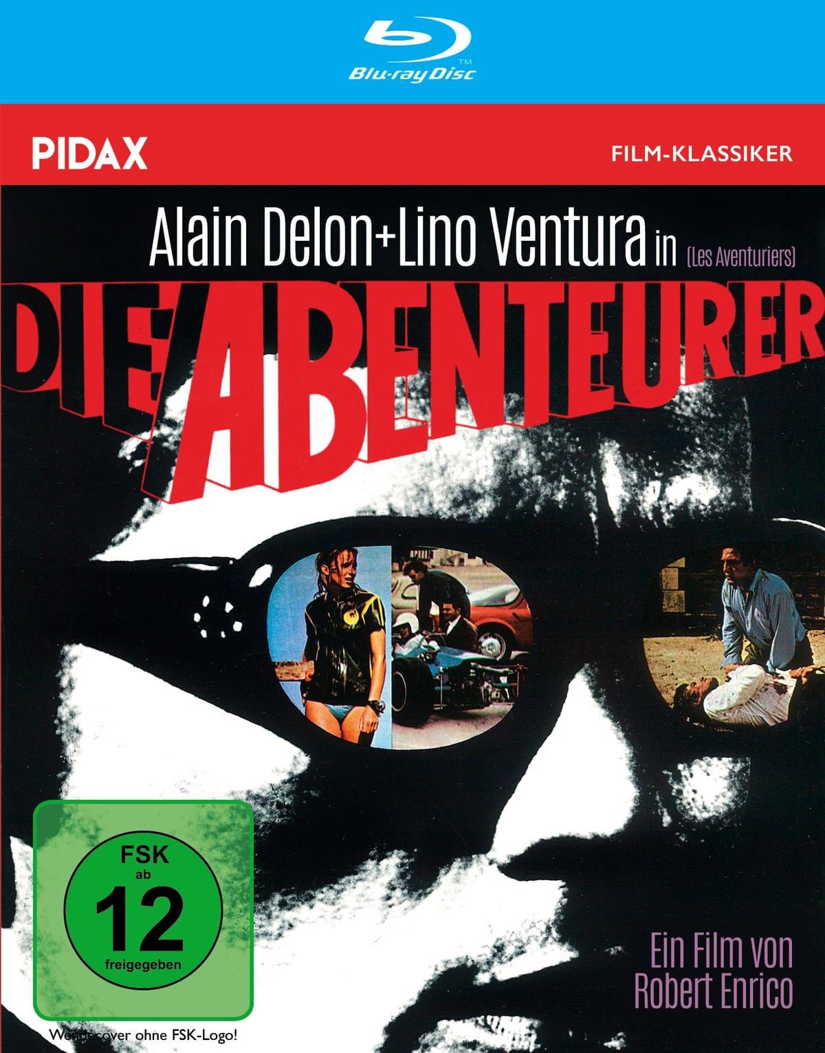 Die Abenteurer (Les Aventuriers) / Meilenstein des französischen Abenteuerkinos mit Alain Delon und Lino Ventura (Pidax