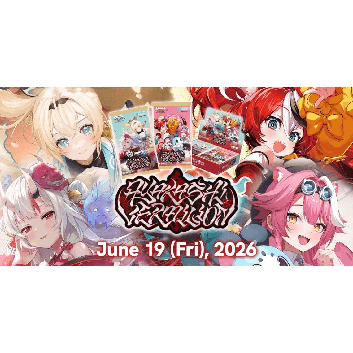 Hololive Official Card Game: Booster Pack - Ayakashi Vermilion