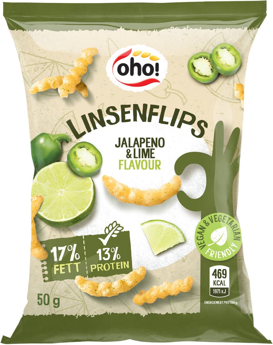 oho! Linsenflips Jalapeno Lime