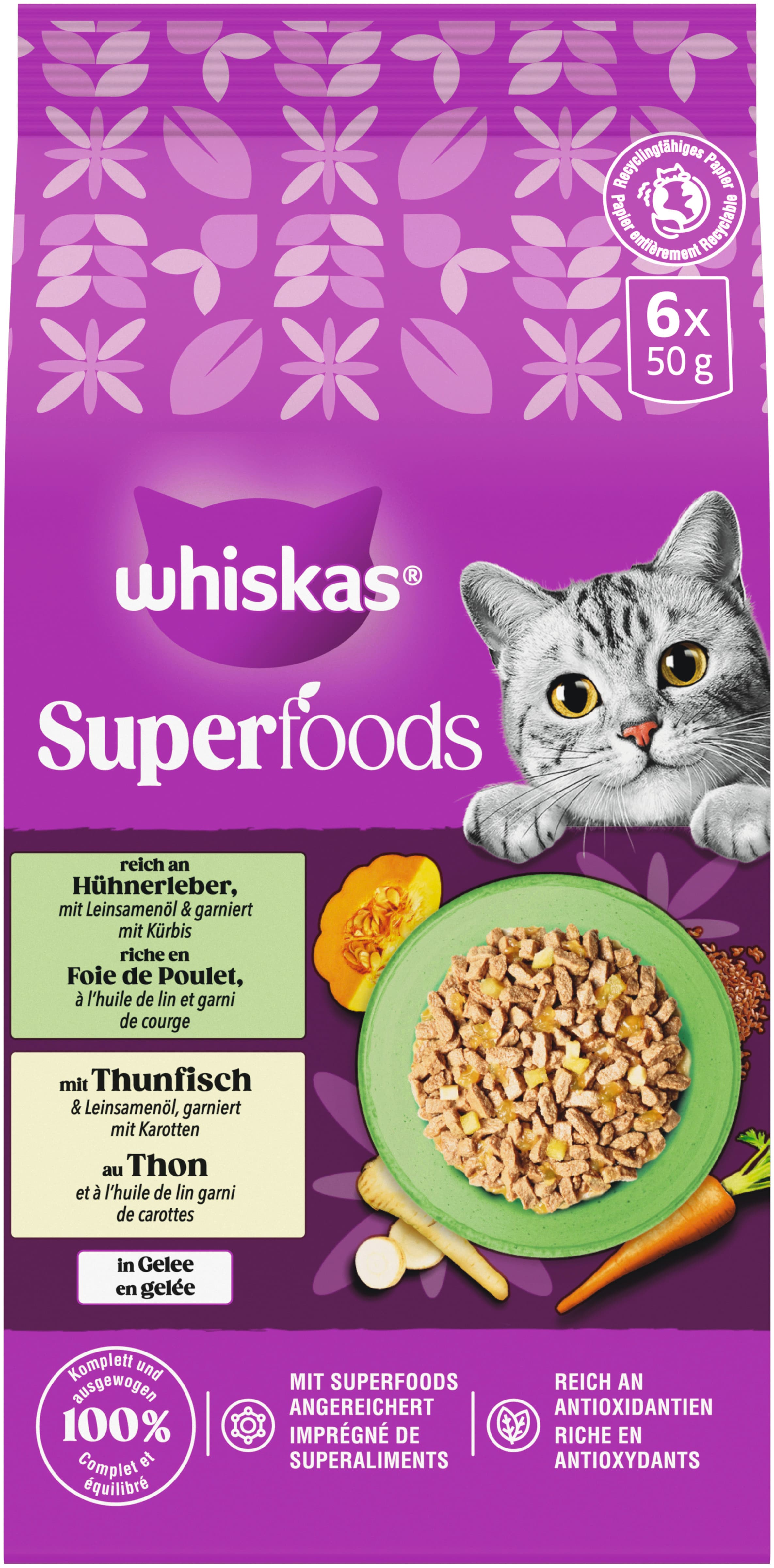 WHISKAS® Multipack Superfoods