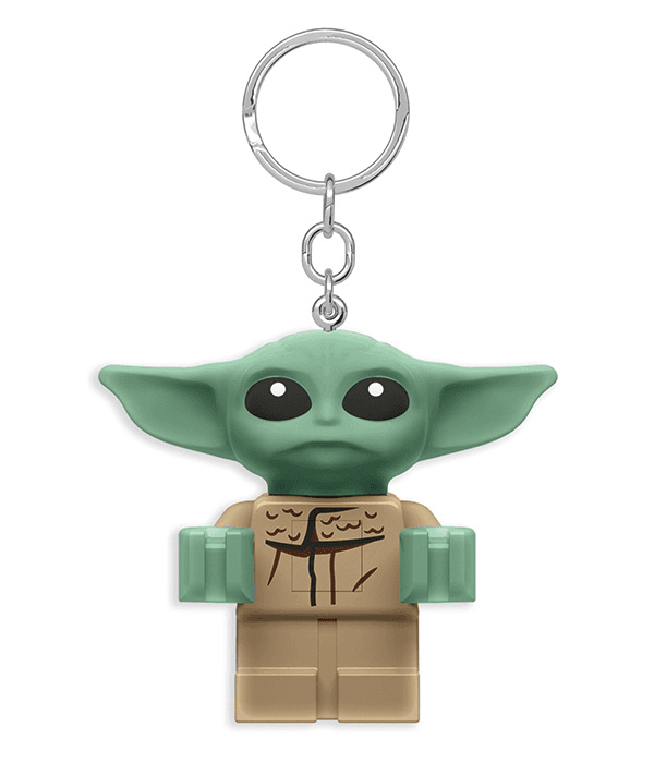 Joy Toy - LEGO Star Wars Grogu Keylight – Schlüsselanhänger mit LED-Licht im Baby-Yoda-Design