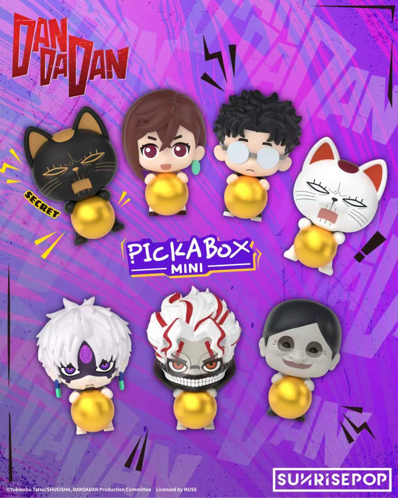 Sunrisepop - DanDaDan Pick A Box Mini Collectibles - Figur in Blindbox - sortiert
