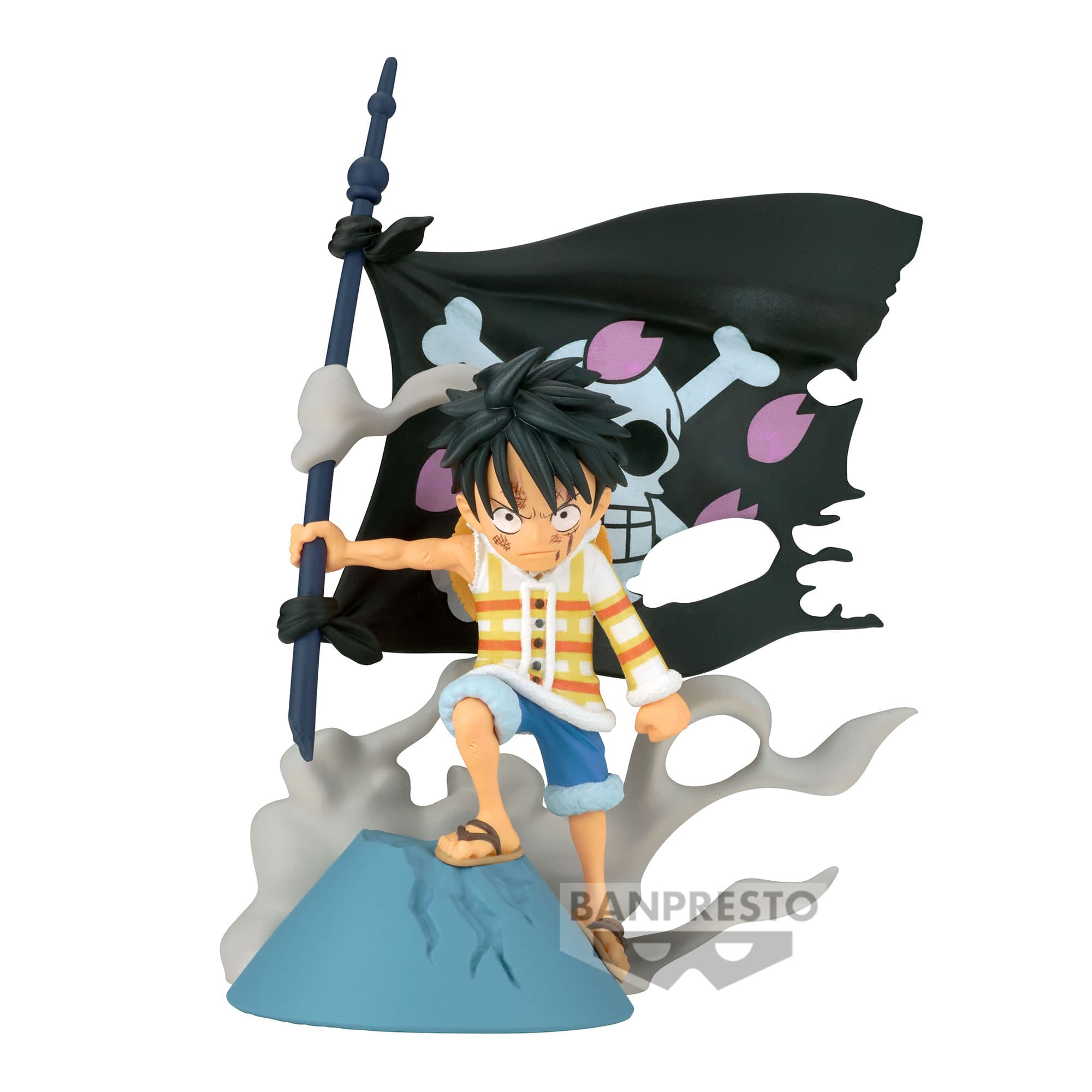 ONE PIECE WORLD COLLECTABLE FIGURE LOG STORIES-MONKEY.D.LUFFY-
