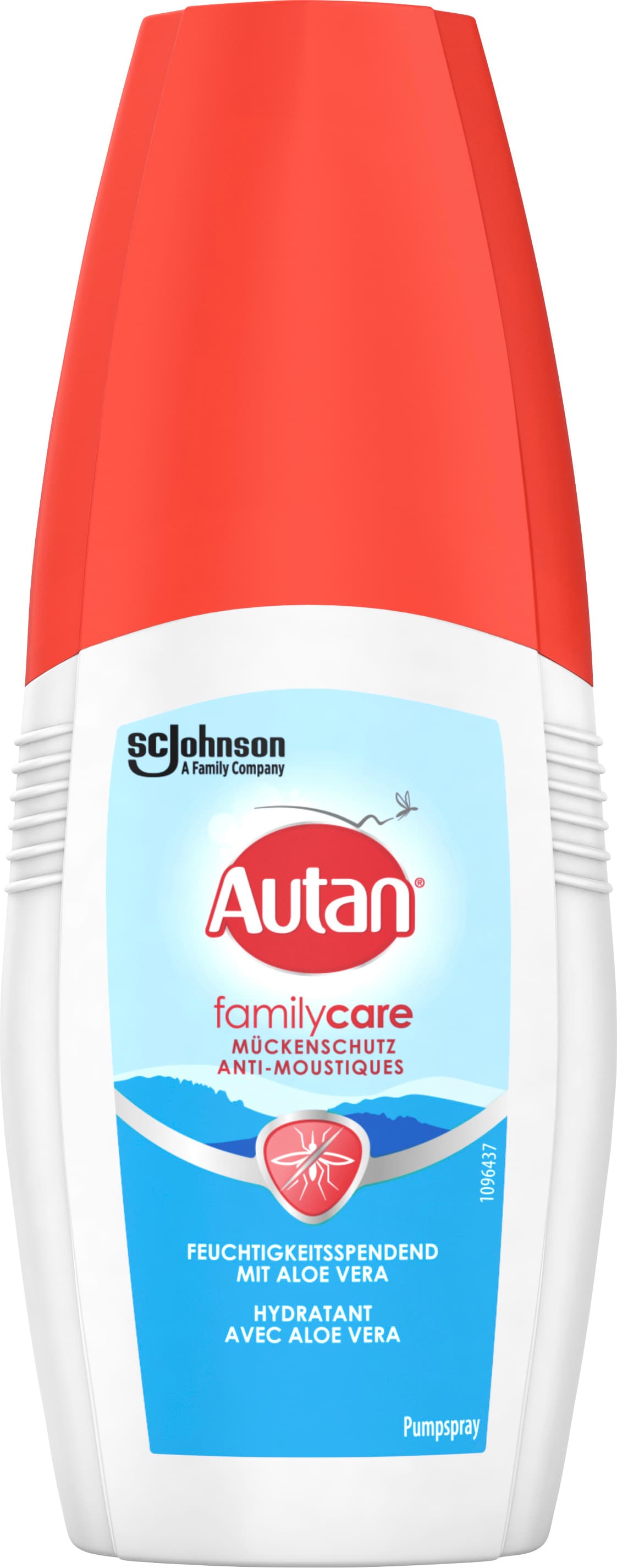 Repelente de mosquitos en aerosol con bomba de Autan Family Care