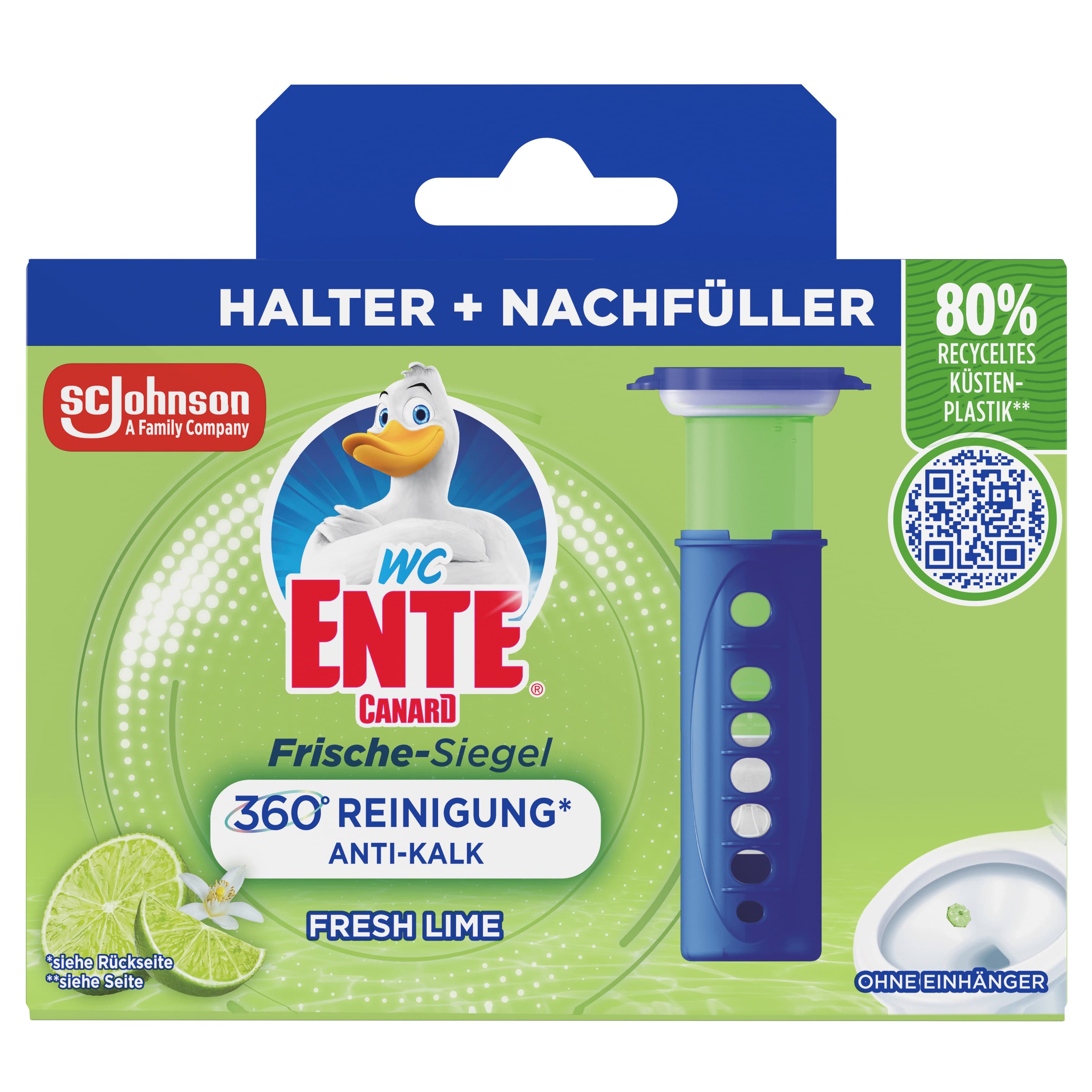 WC-Ente Frische Siegel Duft-WC-Reiniger Fresh Lime