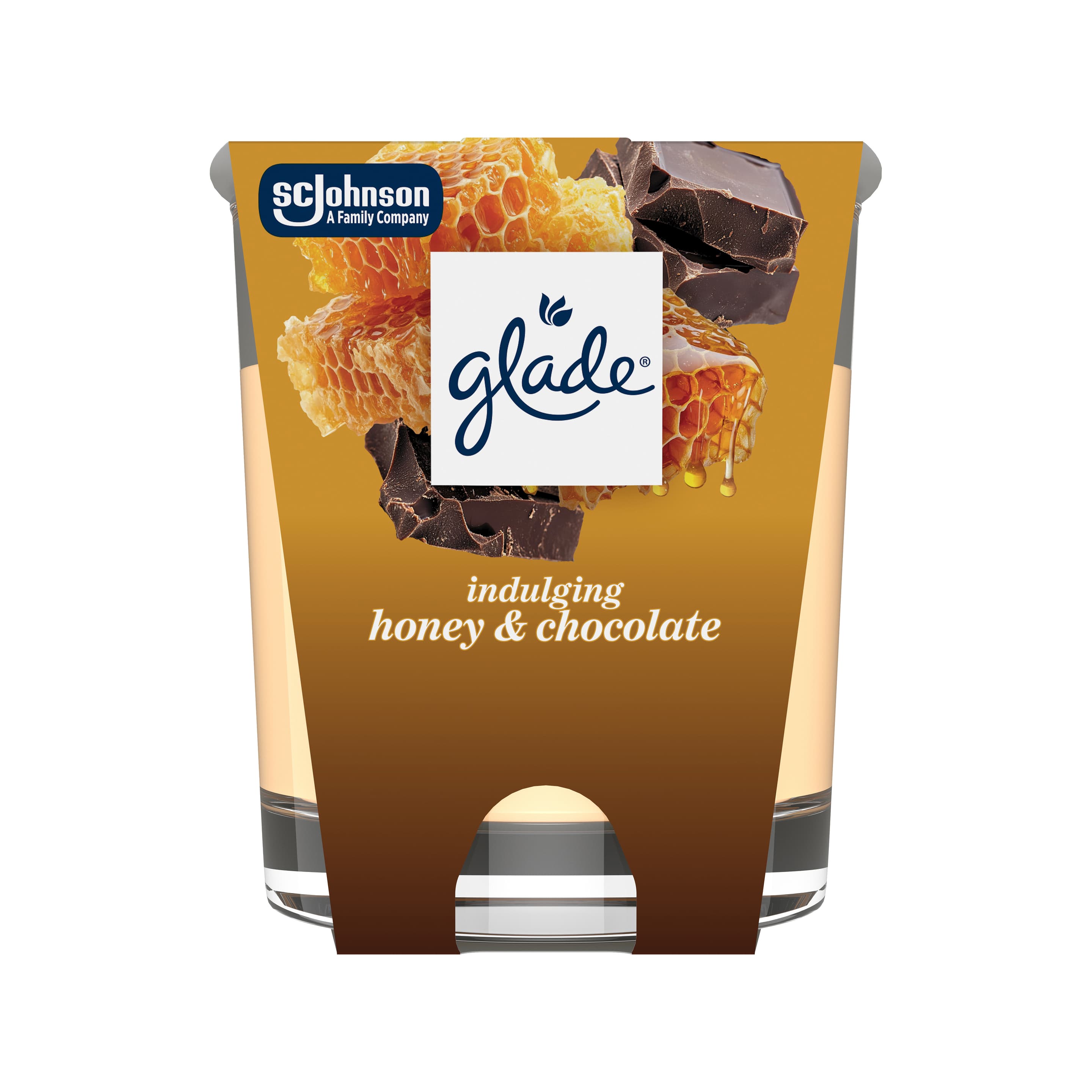 Glade Duftkerze Indulging Honey & Chocolate