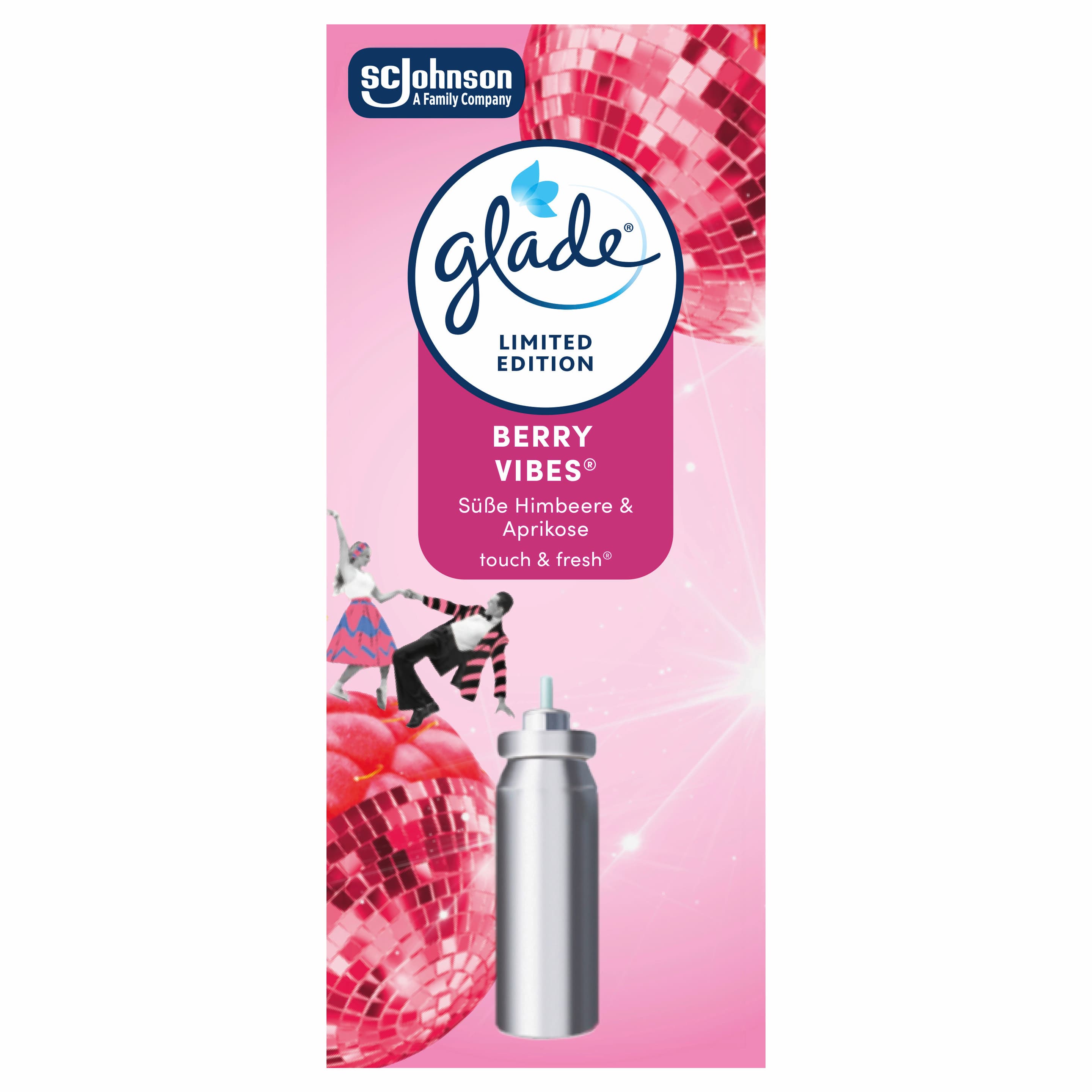 Glade Touch & Fresh Minispray Nachfüller Berry Vibes