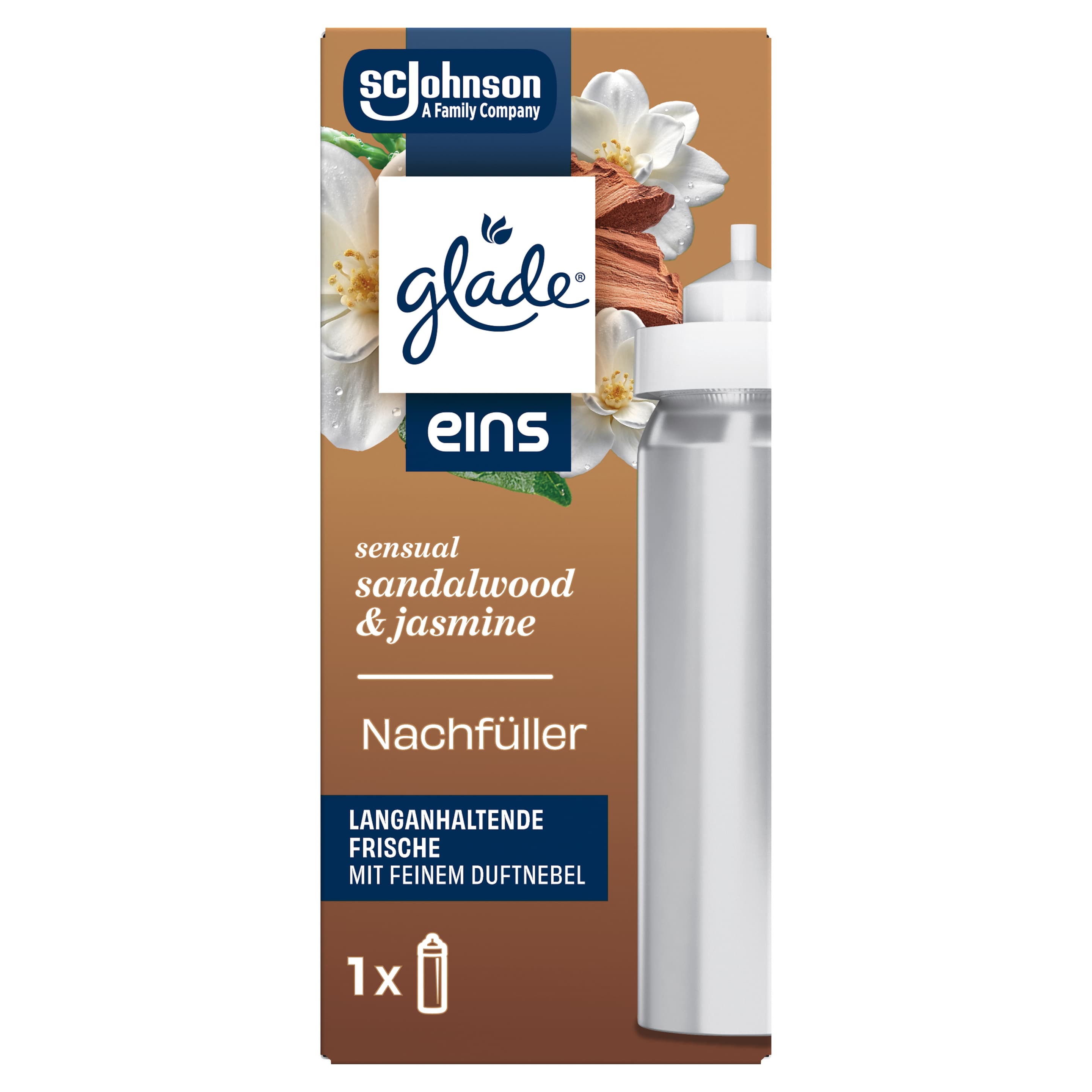Glade® eins Nachfüller Sensual Sandalwood & Jasmine