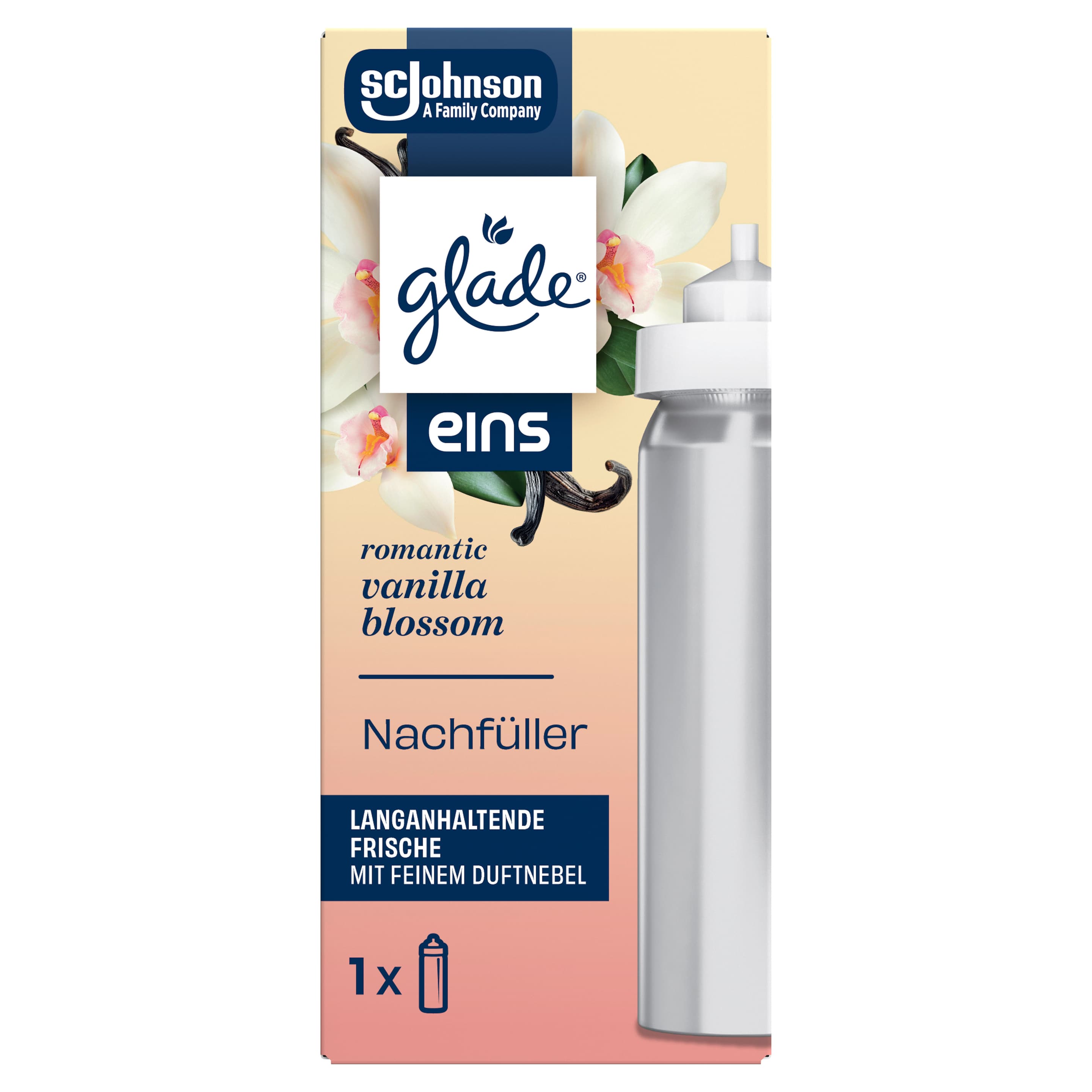 Glade® eins Nachfüller Romantic Vanilla Blossom