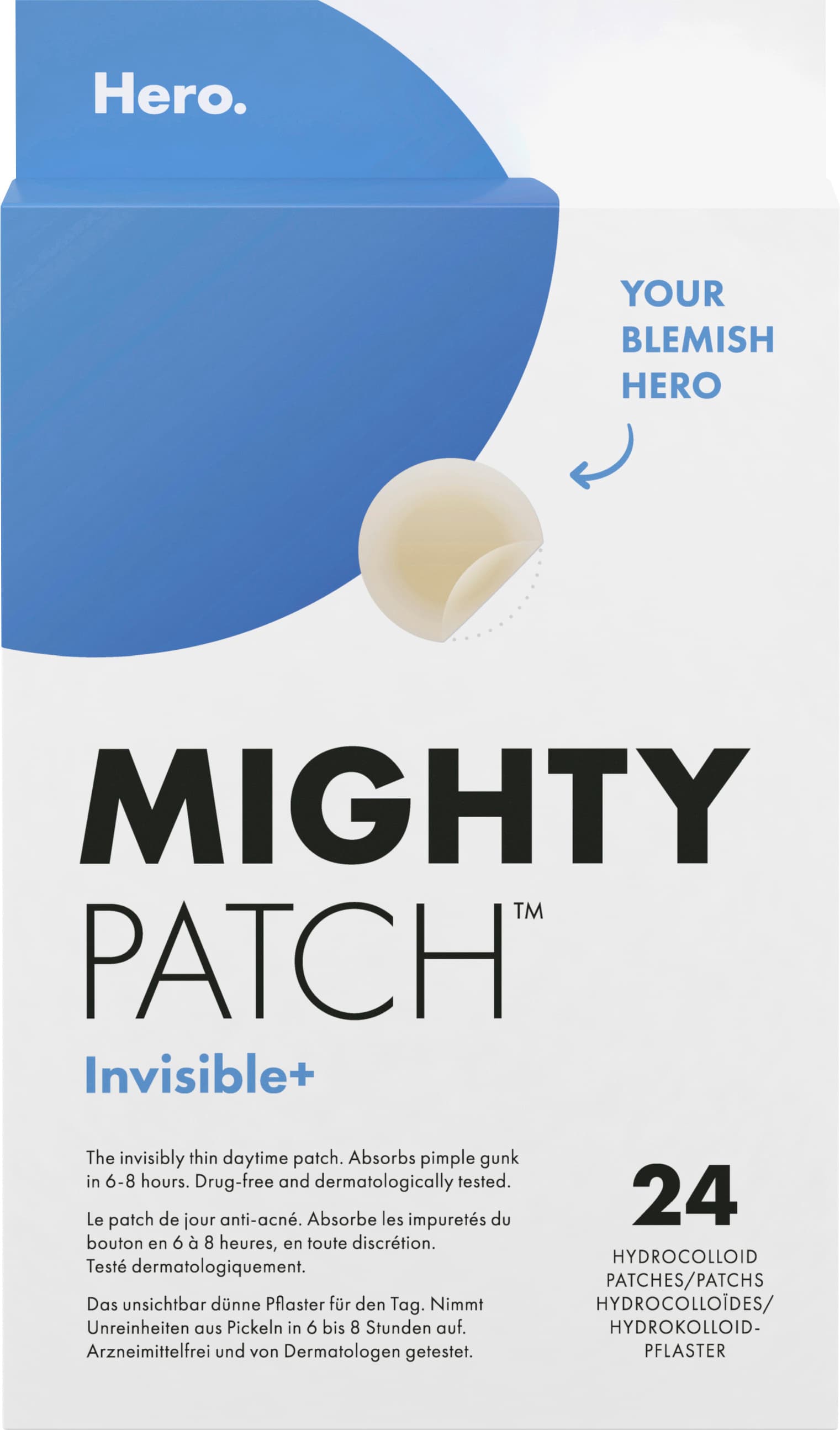 Hero Mighty Patch Invisible+