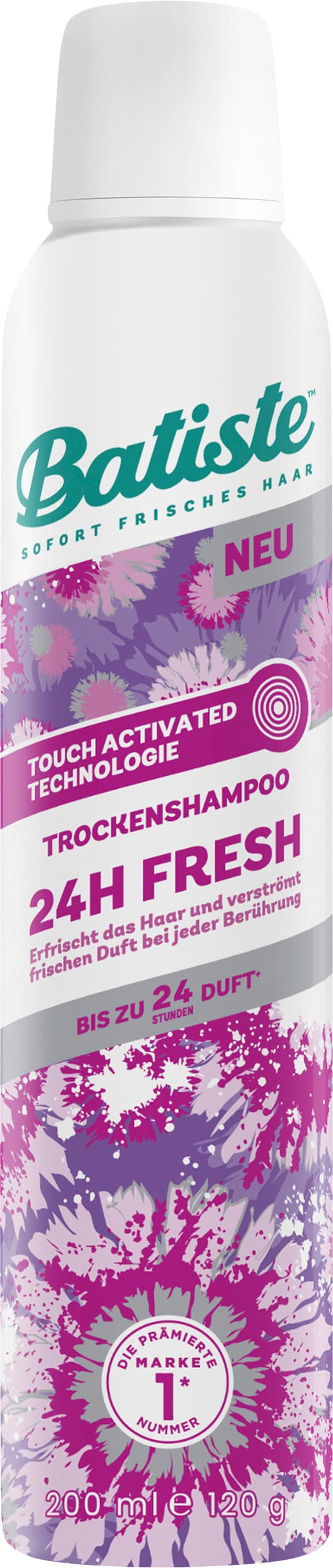 Batiste 24h Fresh Trockenshampoo flower