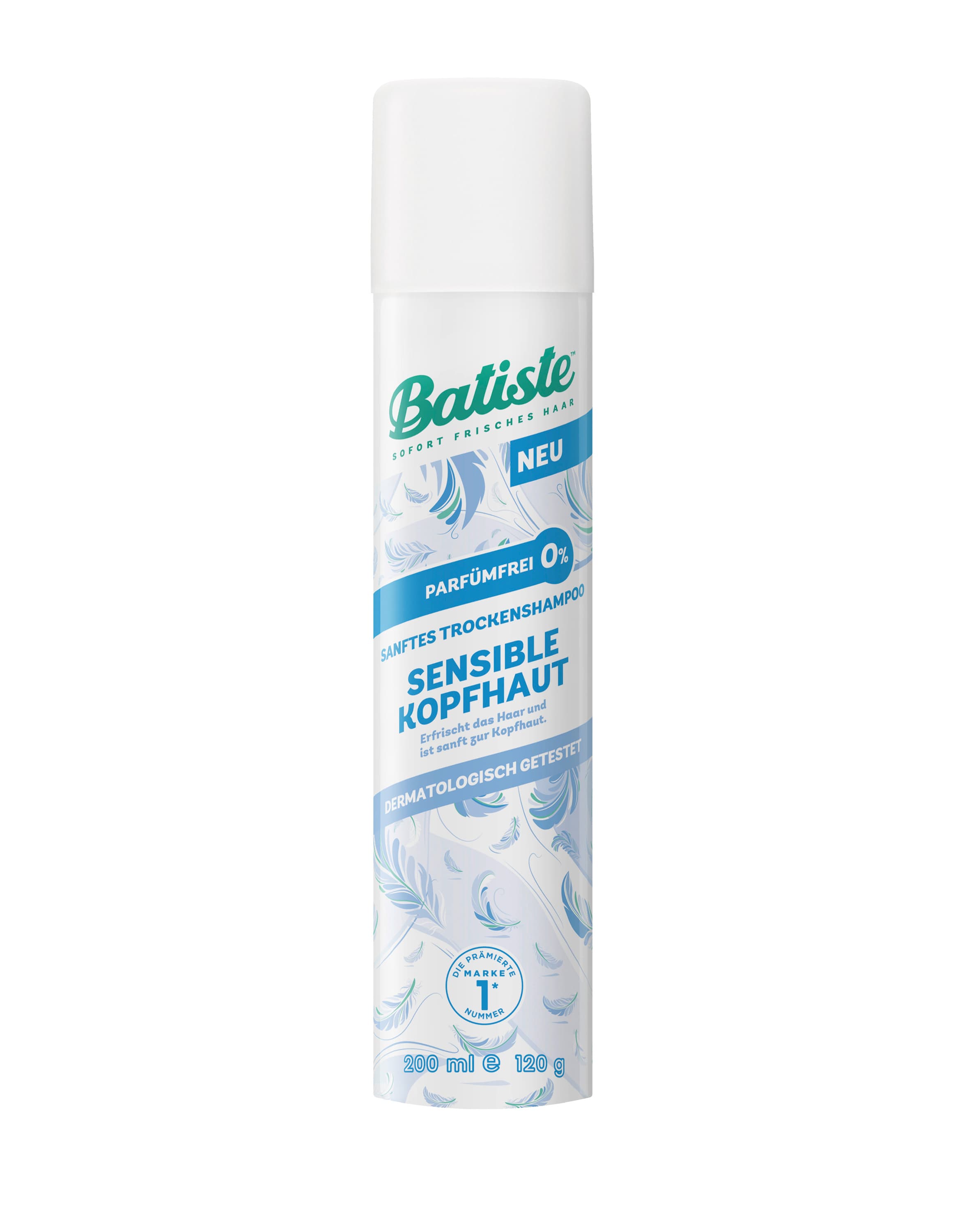Batiste sanftes Trockenshampoo Sensible Kopfhaut