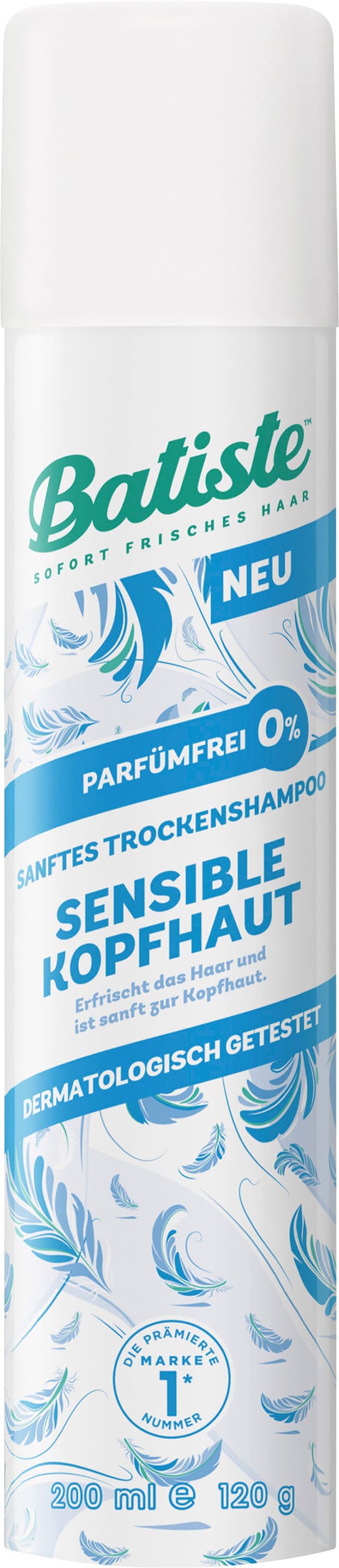 Batiste sanftes Trockenshampoo Sensible Kopfhaut
