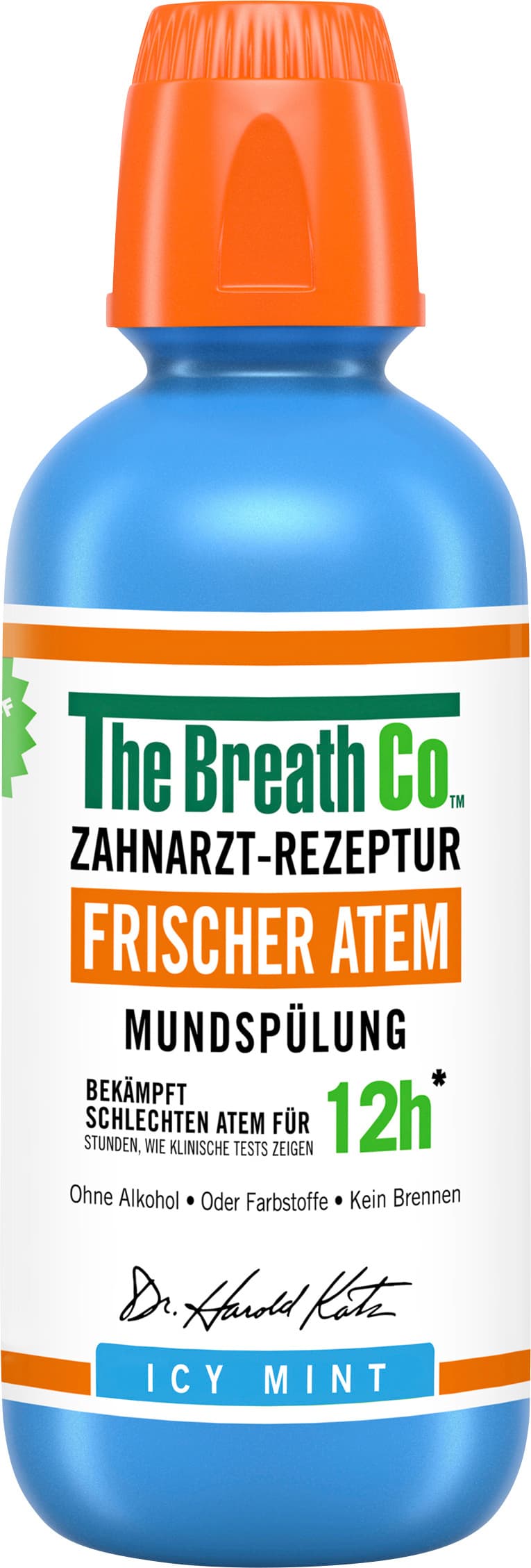 The Breath Co Frischer Atem Mundspülung Icy Mint