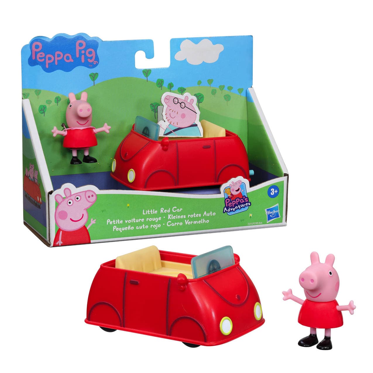 Hasbro - Peppa Pig - Rotes Auto mit Peppa