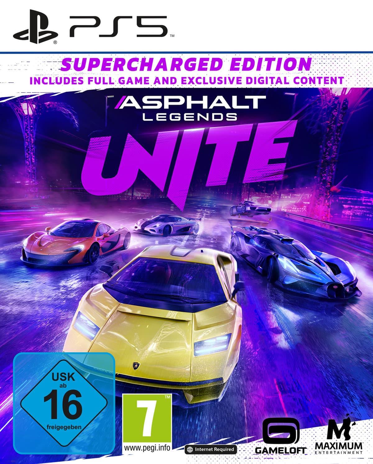Asphalt Legends UNITE - Supercharged Edition - Playstation 5