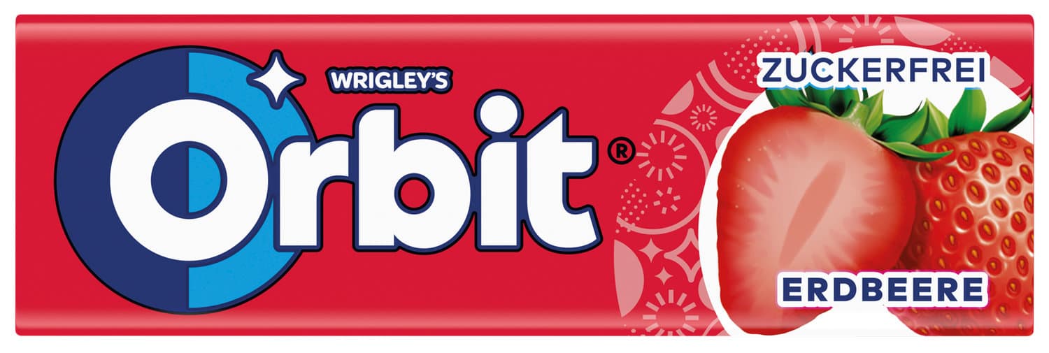 Orbit Kaugummi Erdbeere