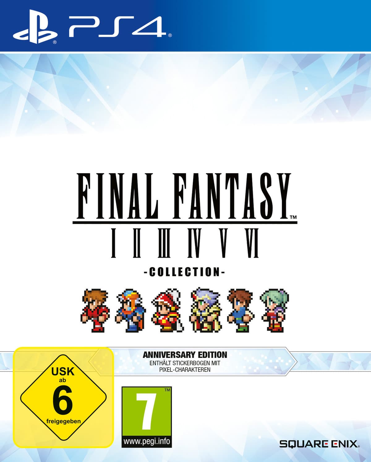 Final Fantasy I-VI Collection - Anniversary Edition - Playstation 4