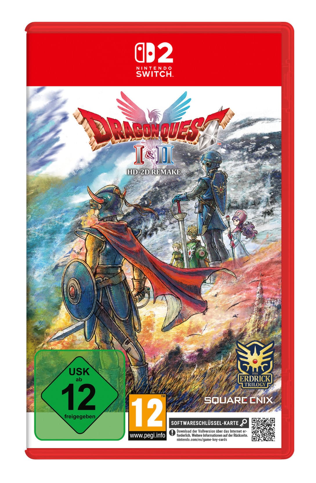 DRAGON QUEST I & II - HD-2D Remake (Key Card) - Nintendo Switch 2