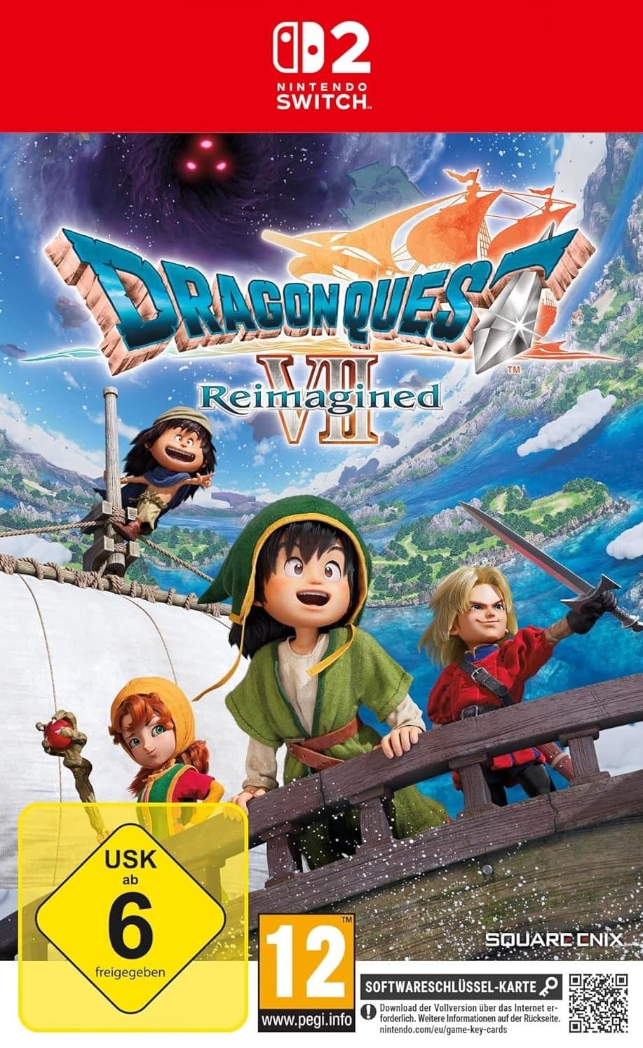 Dragon Quest VII Reimagined (Key Card) - Nintendo Switch 2