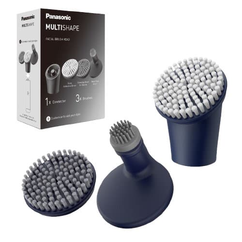 Panasonic Multishape Gesichtsreinigungs-Bürsten für Gesicht, Bart & Haare ER-CFB1-A503