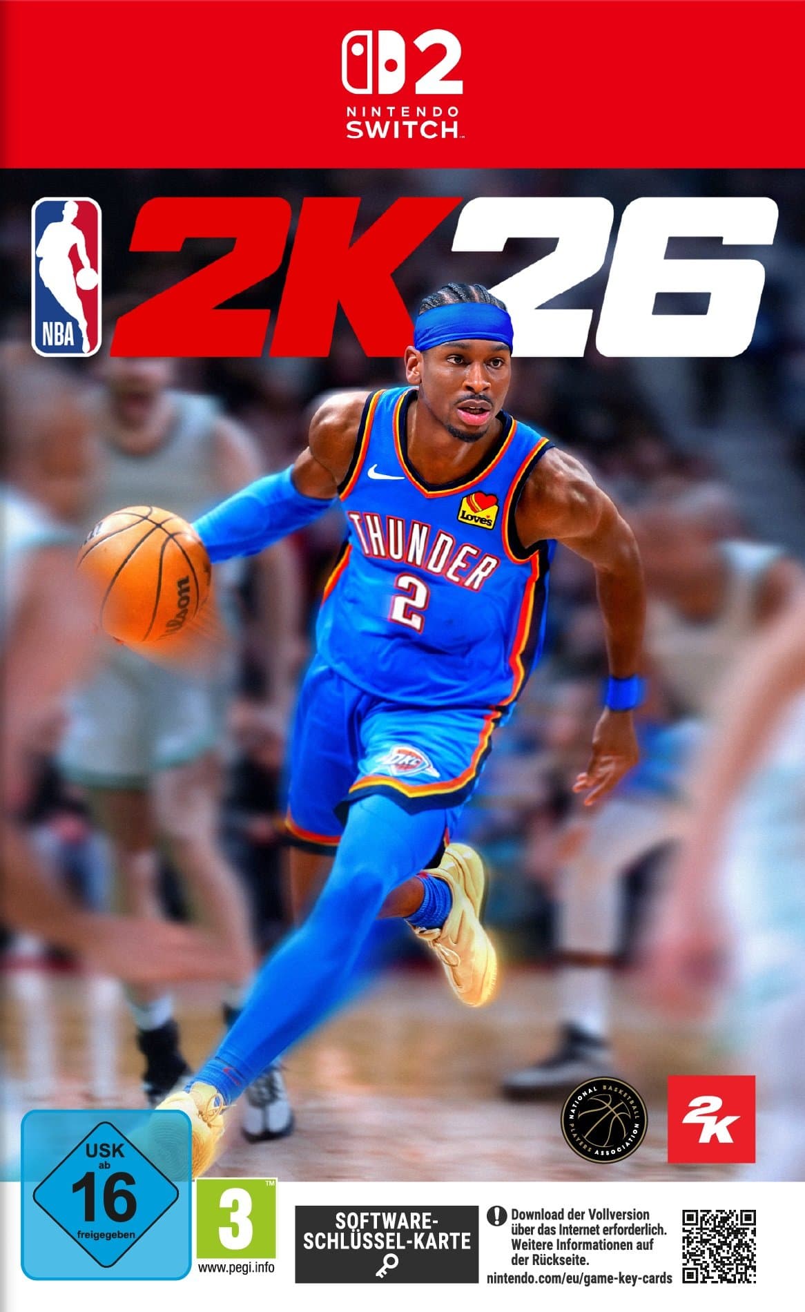 NBA 2K26 (Key Card) - Nintendo Switch 2