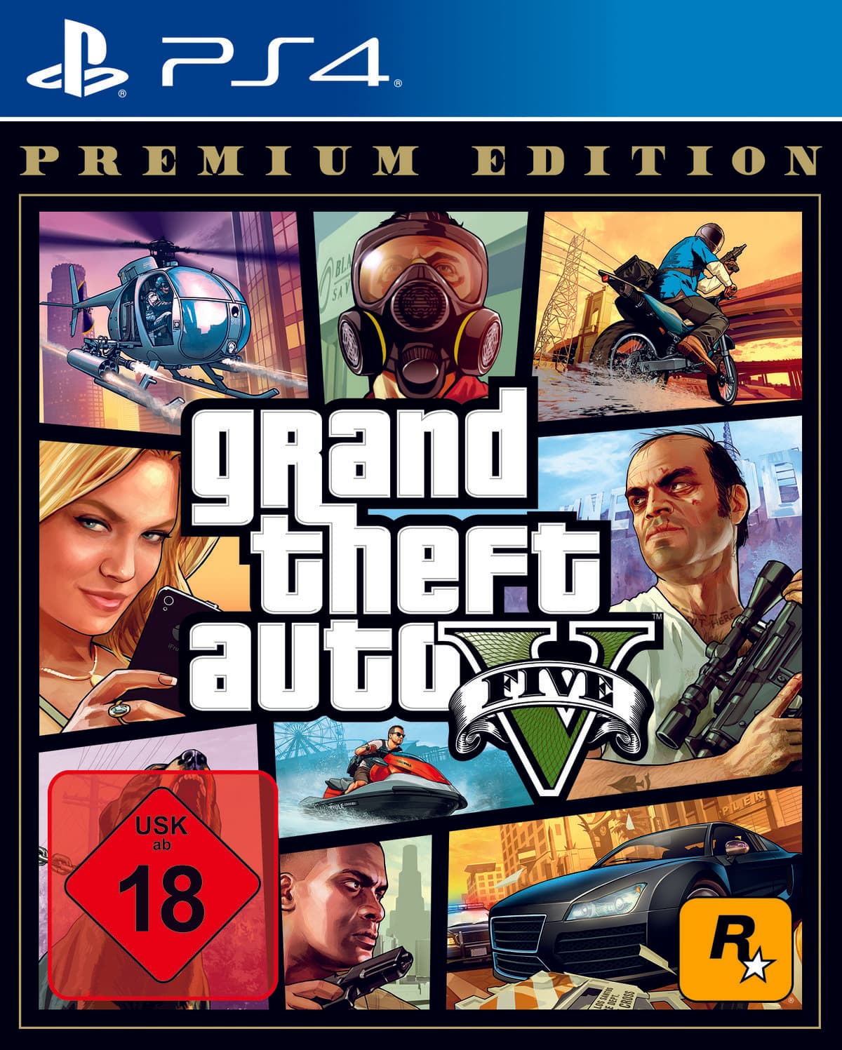 Grand Theft Auto V (Premium Edition) - Playstation 4