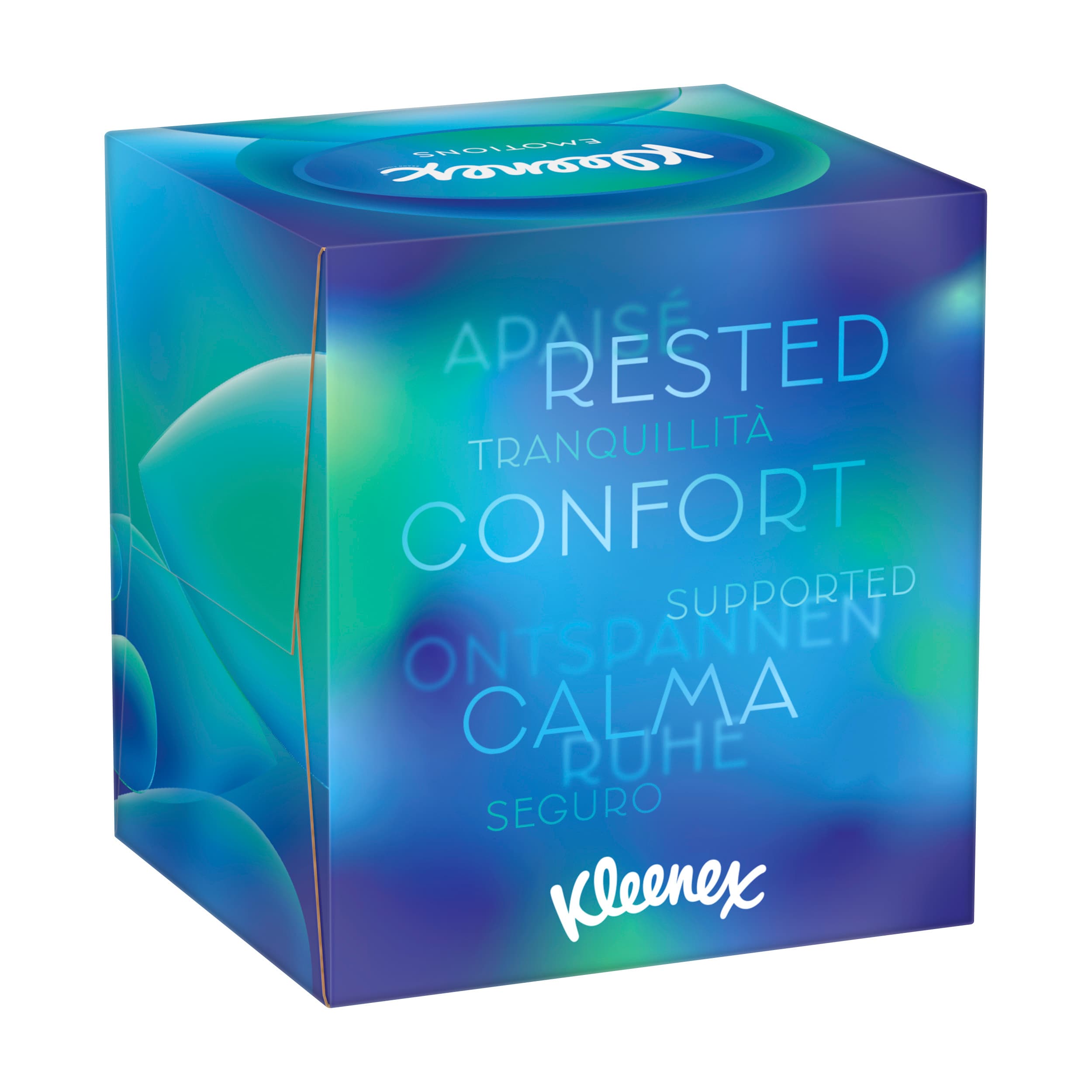 Kleenex Kosmetiktücher Collection Würfelbox à 48 Tücher