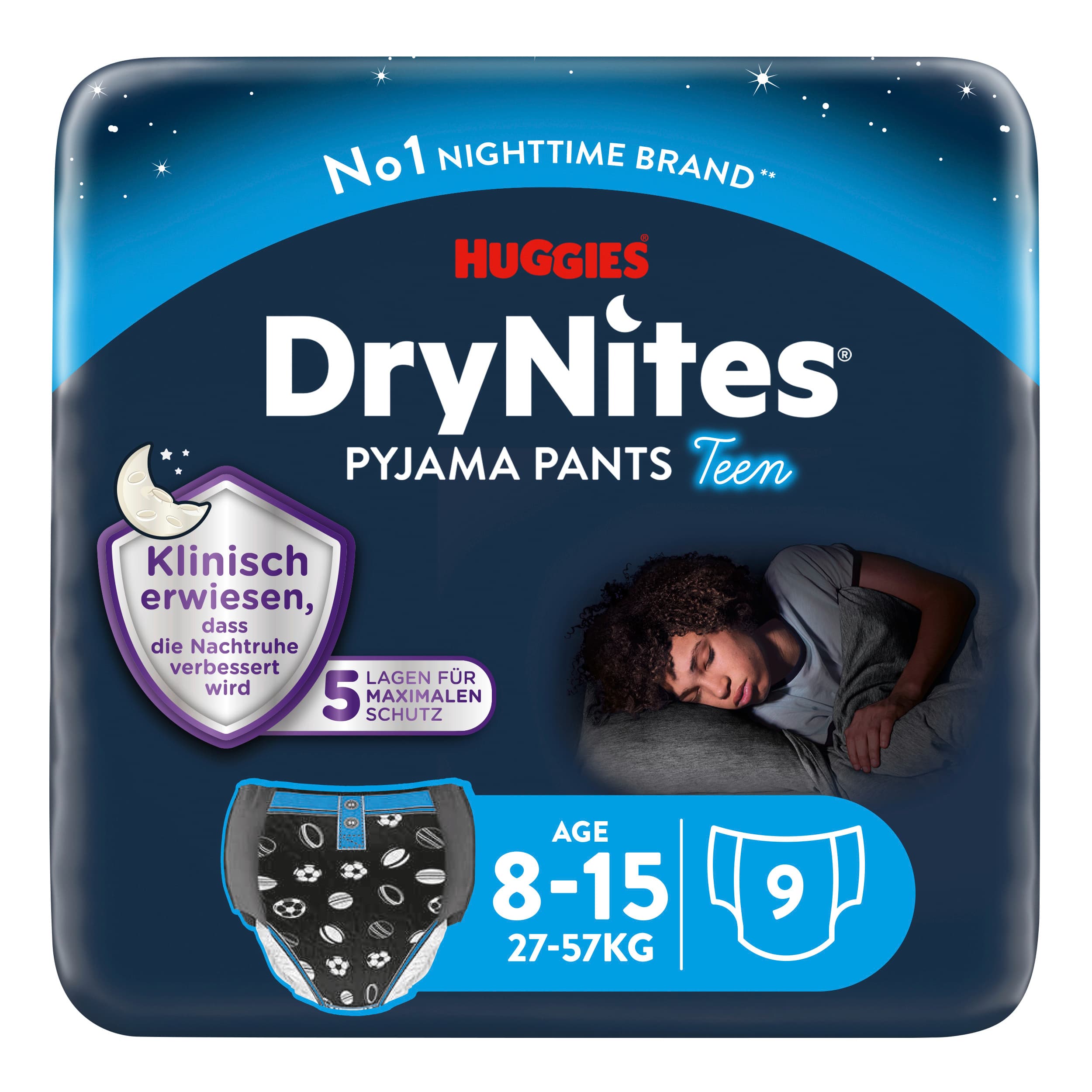 Huggies DryNites Boy 8-13 yrs.