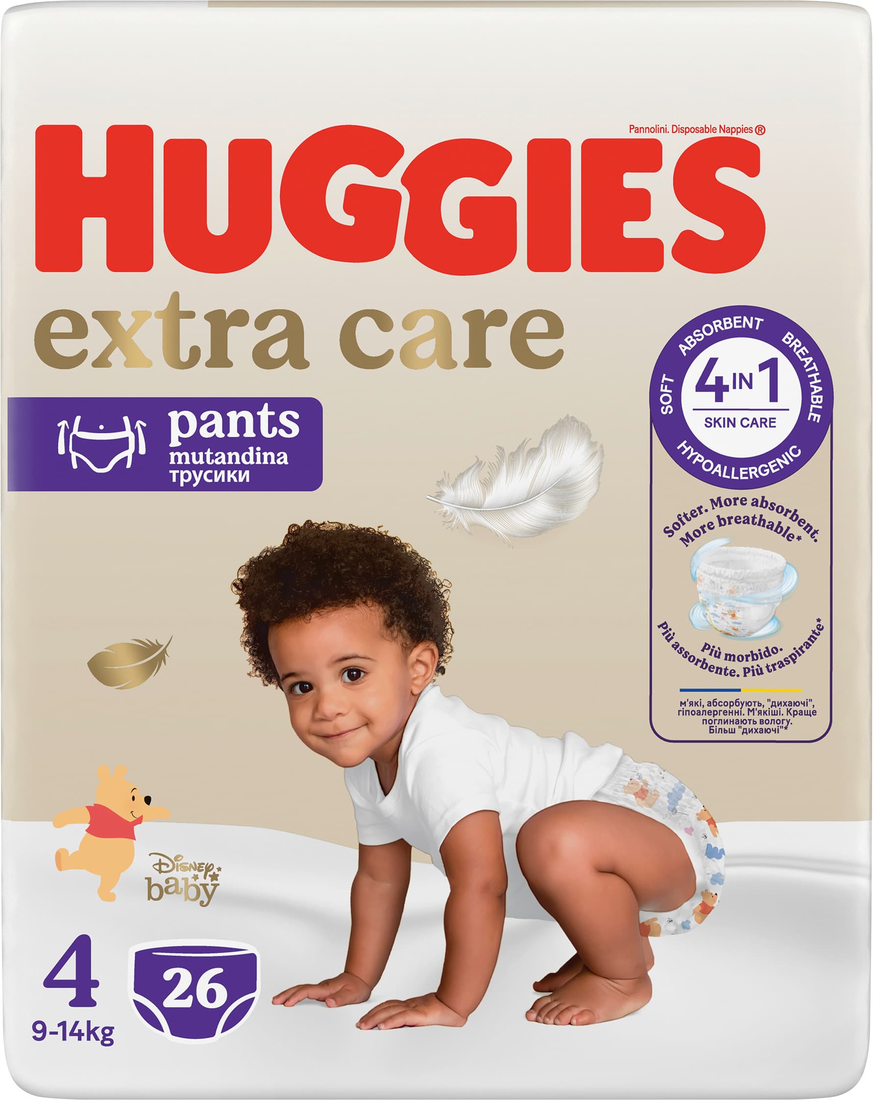 Huggies® Pants Extra Care Disney Gr. 4 (9-14 kg)