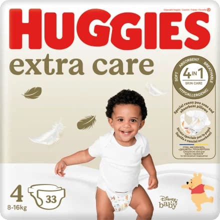 Huggies® Windeln Extra Care Disney Gr. 4 (8-16 kg)