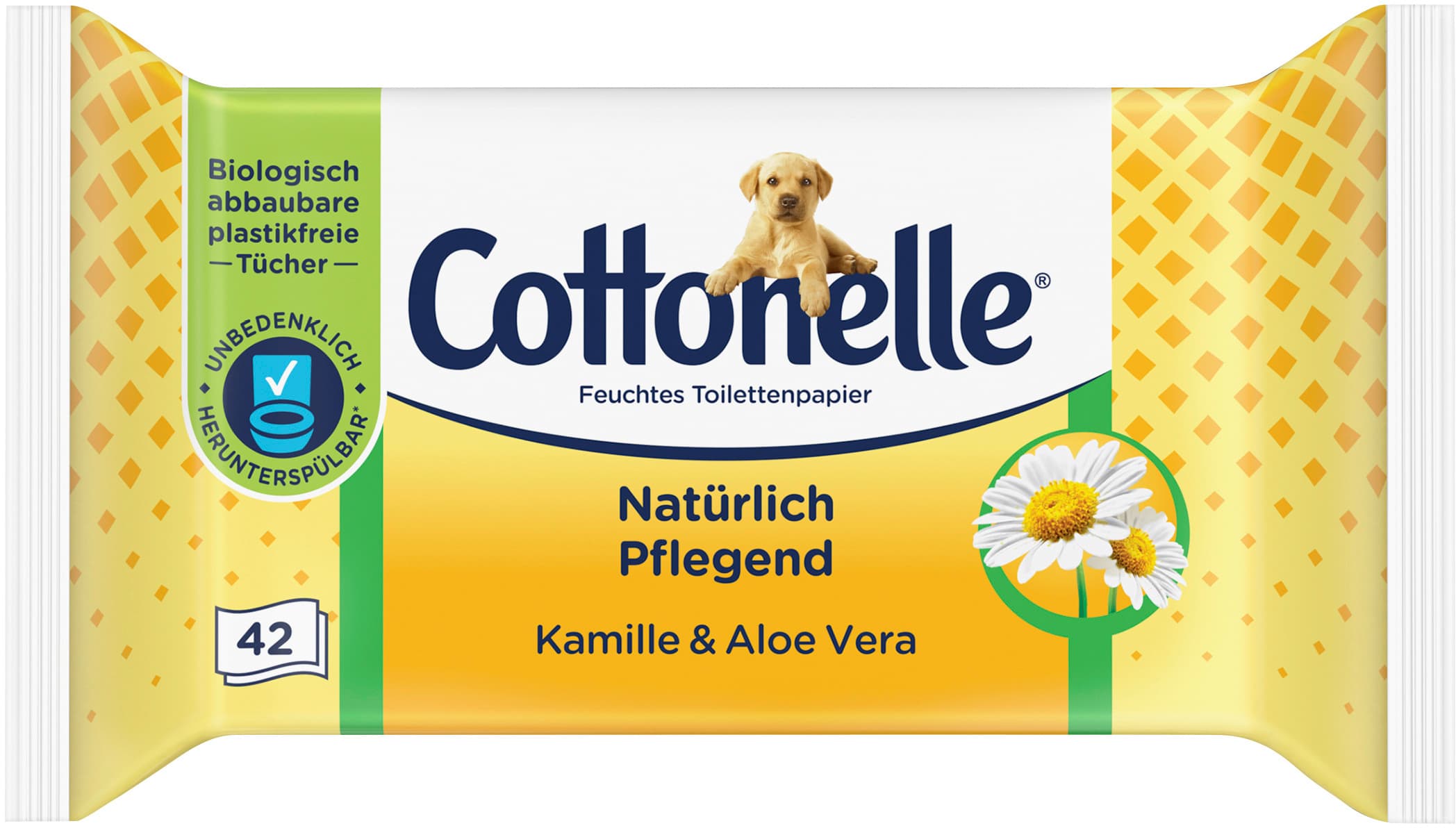 Cottonelle Feuchtes Toilettenpapier Natürlich pflegend